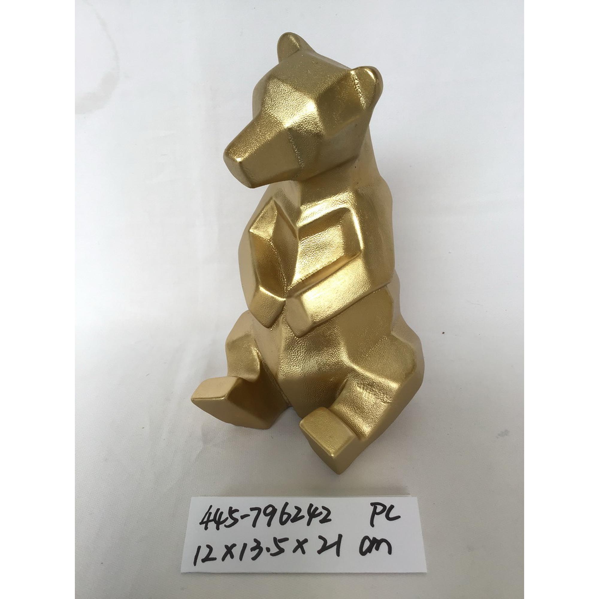 FIG BEAR DECOR 12X13.5X21CM - 445-796242