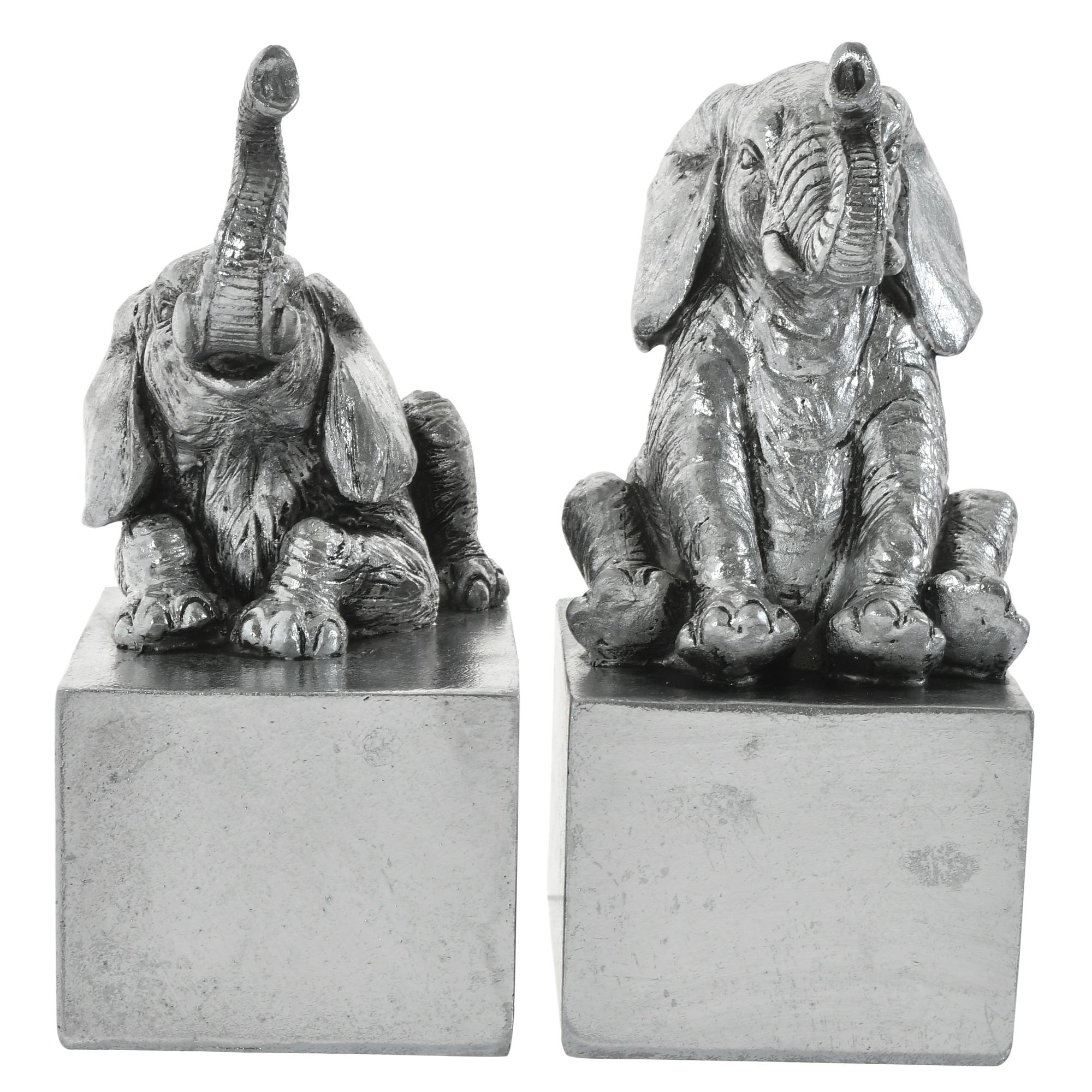 POLY 2/S ELEPHANT BOOKEND - 445-797501