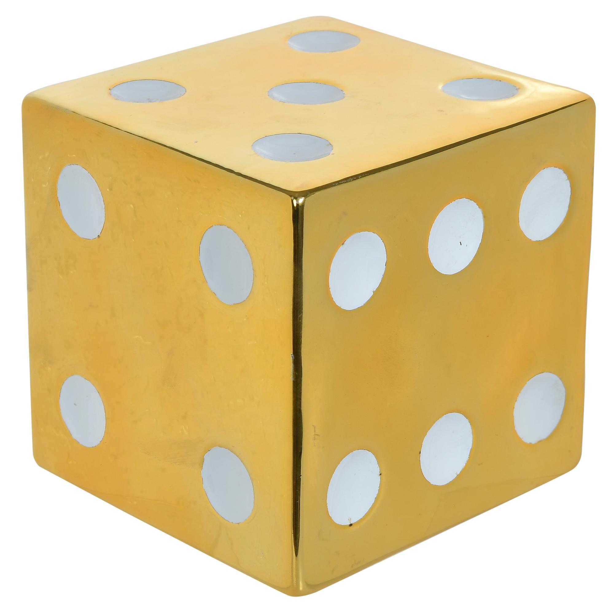CERAMIC DICE DÉCOR - 445-827718