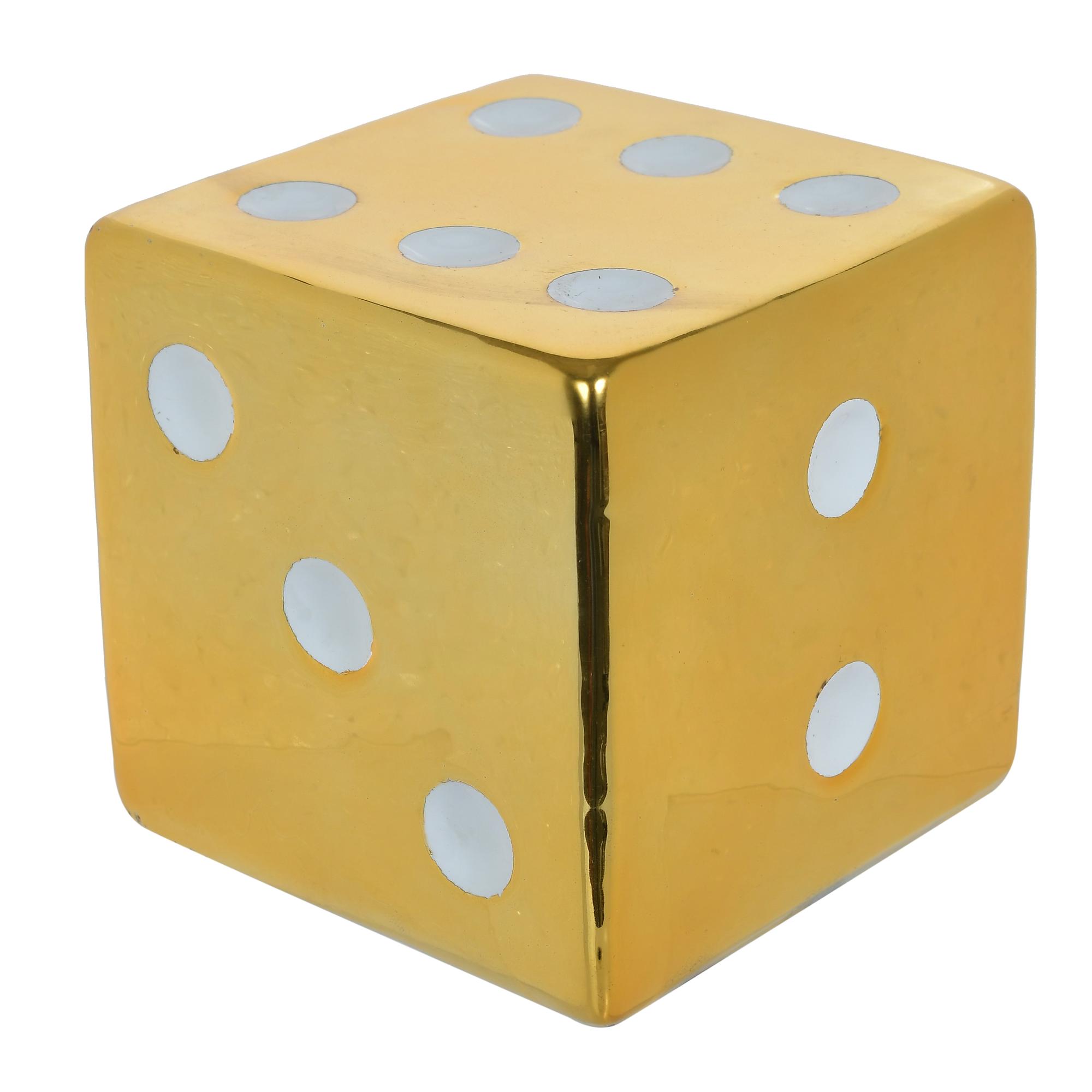 CERAMIC DICE DÉCOR - 445-827720