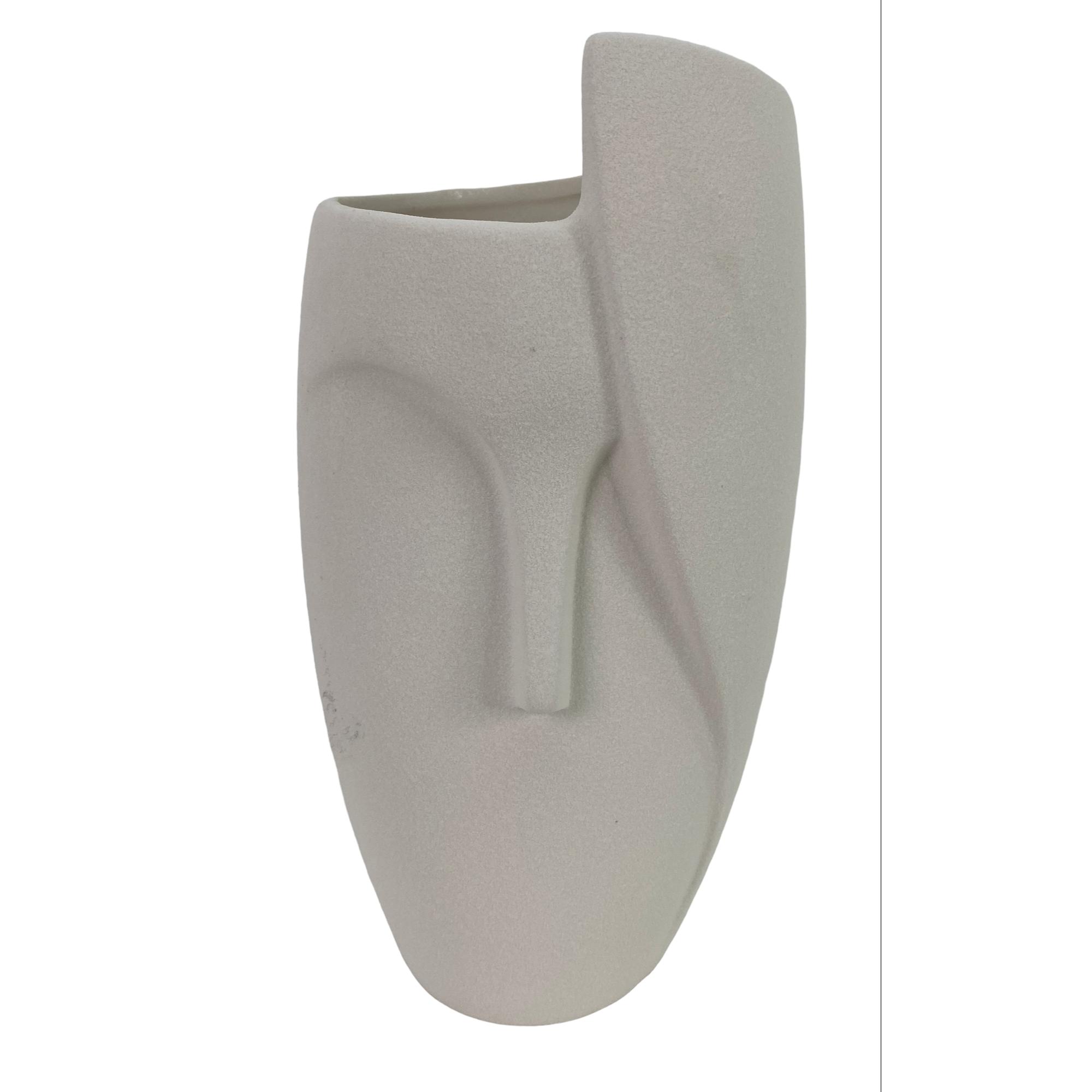 CERAMIC FACE PLANTER - 445-8510769