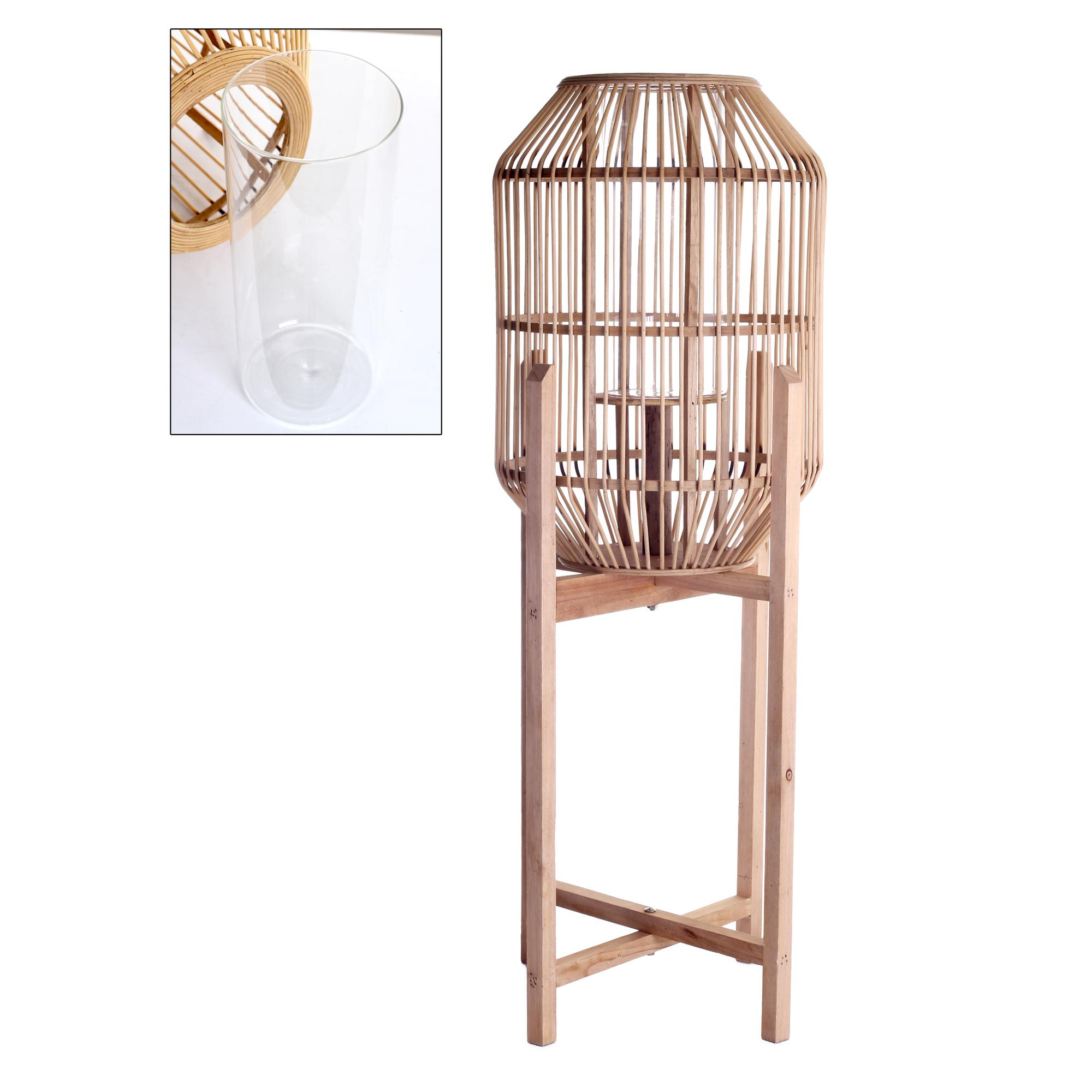 CANDELERO 35.5X35.5X89CM / GLA - 448-5710728