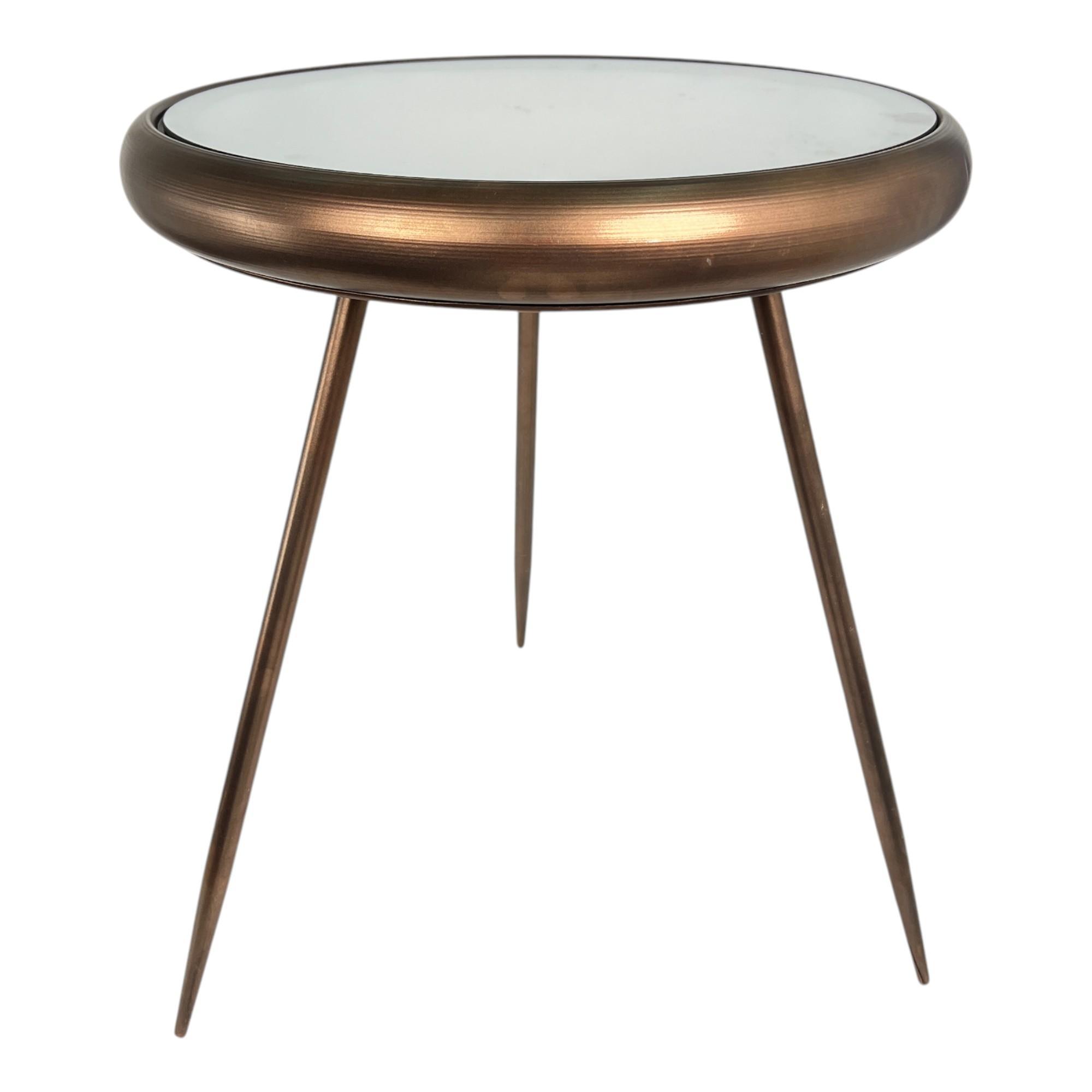 IRON / MIRROR ROUND TABLE - 448-5720174
