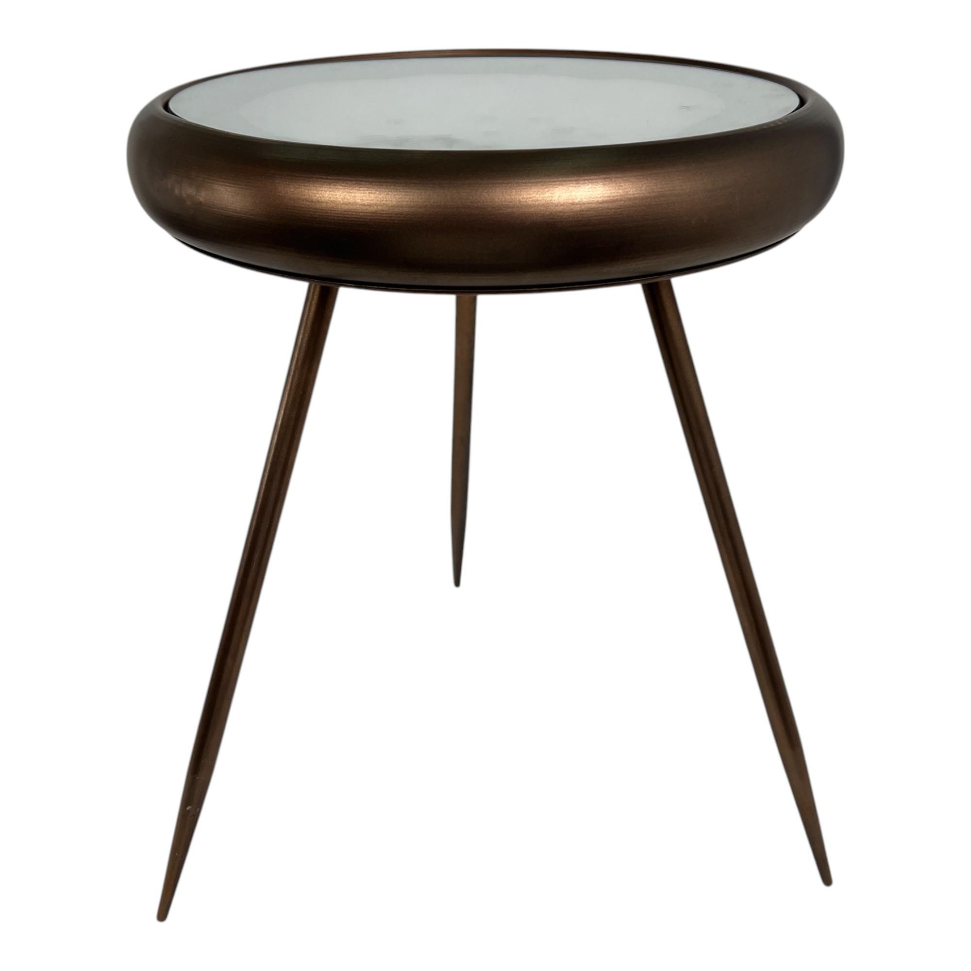IRON / MIRROR ROUND TABLE - 448-5720175