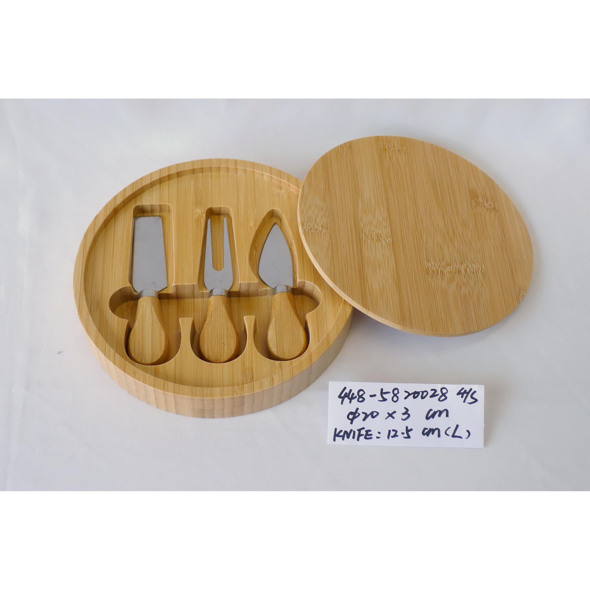 1 JARRO DE TÁBUA DE QUEIJOS 4 PEÇAS 20X20X - 448-5820028