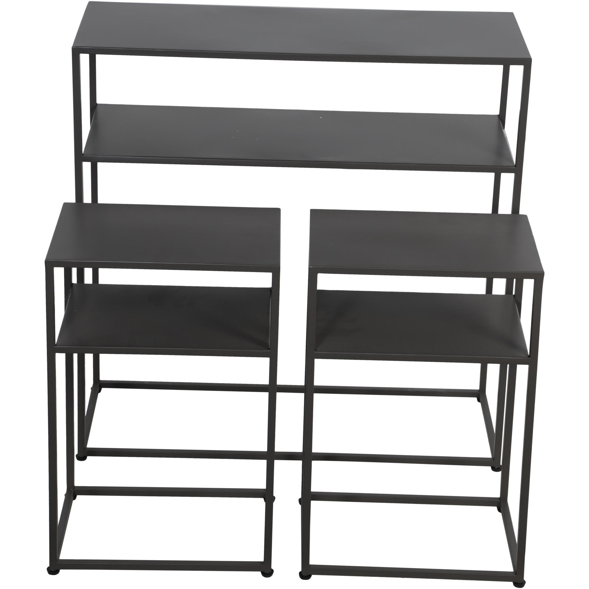 JG ESTANTES 3PZ 80X30X80CM - 448-5913692