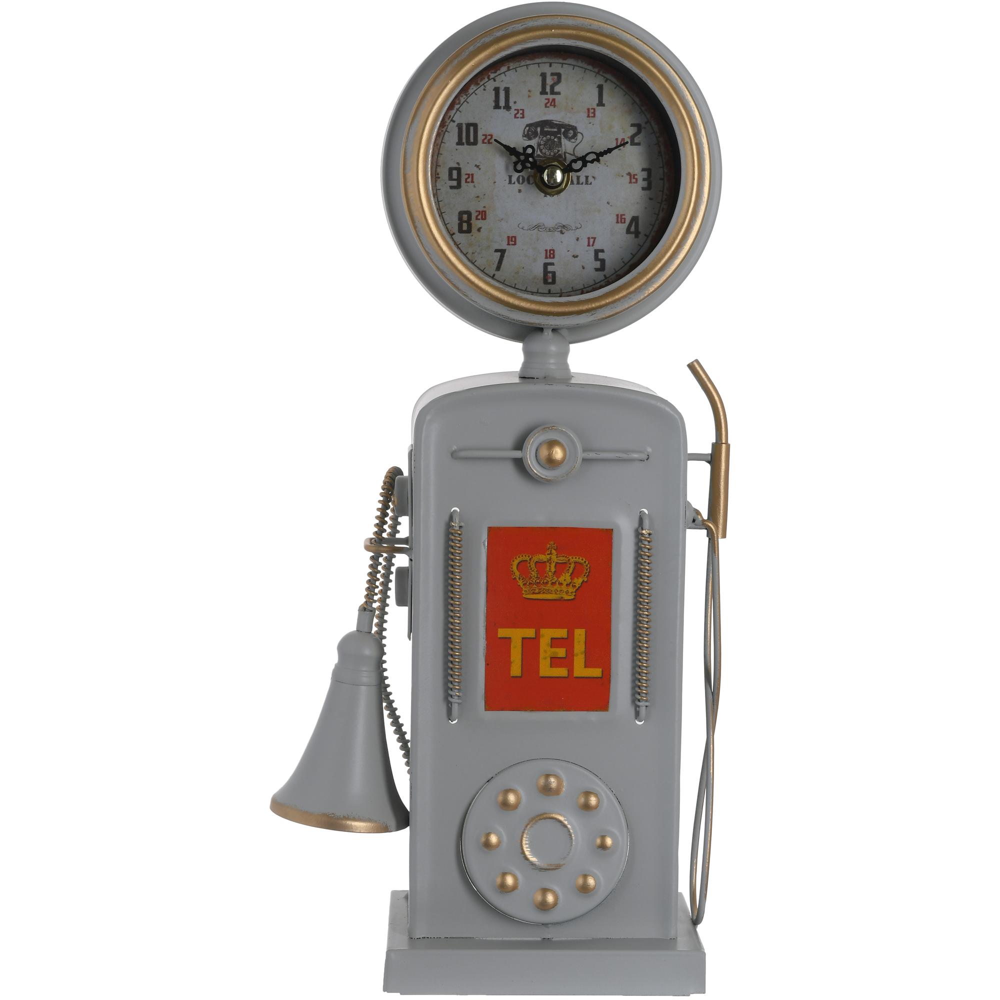 RELOJ D/MESA A/BAT 17X9X35CM - 449-454247