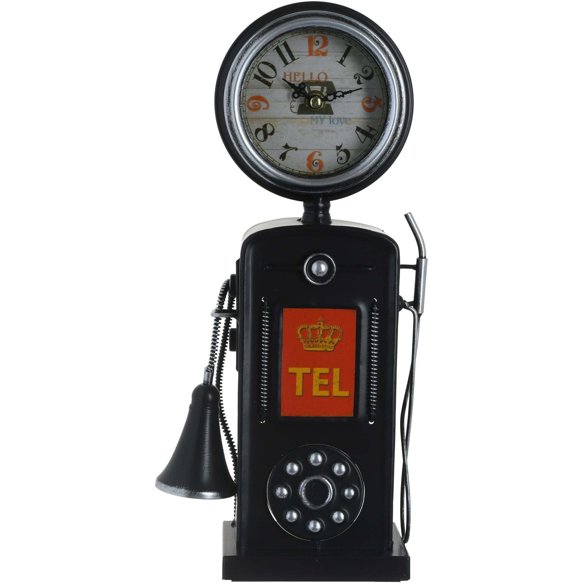 RELOJ D/MESA A/BAT 17X9X35CM - 449-454248