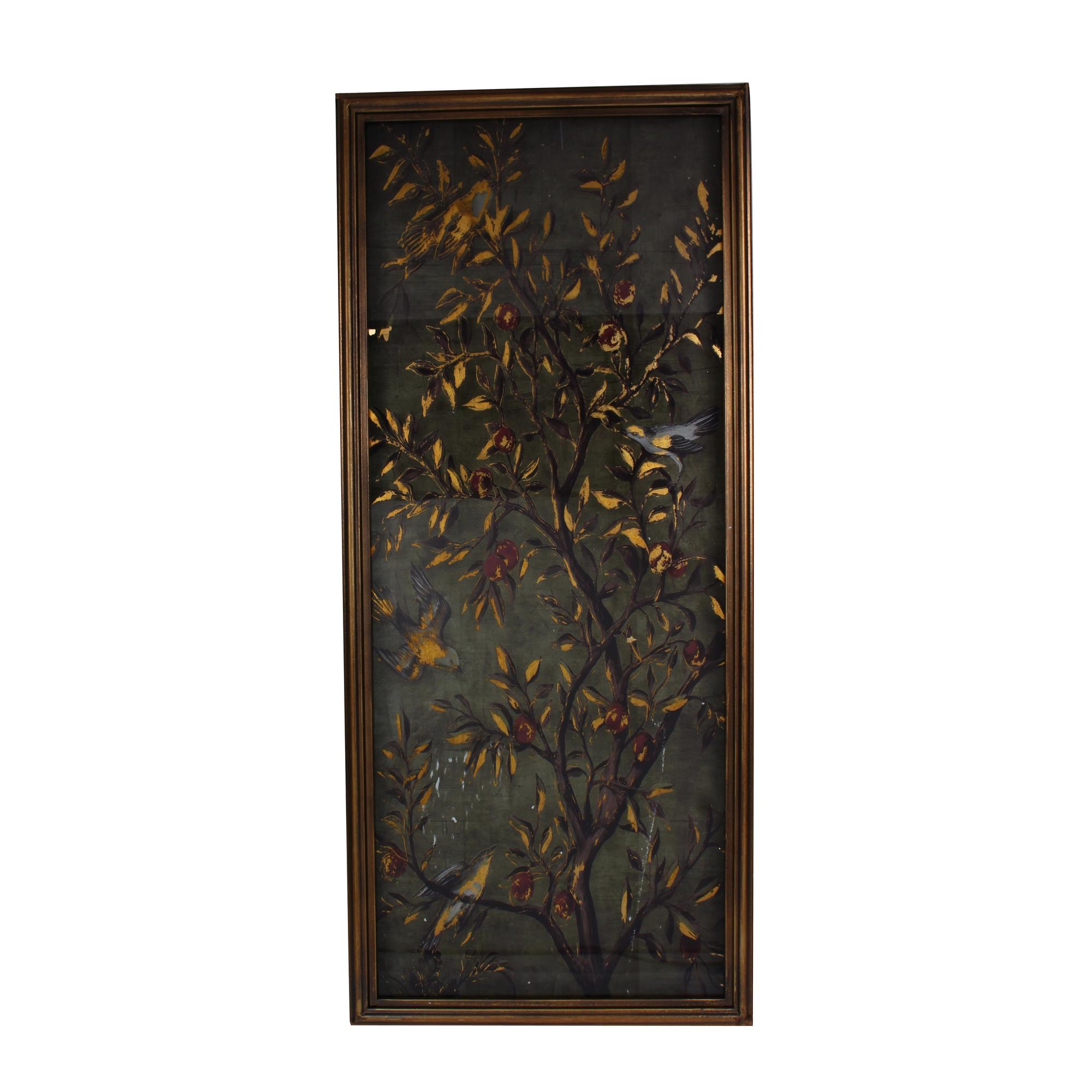 IRON / MDF / GLASS WALL PLAQUE - 449-763741