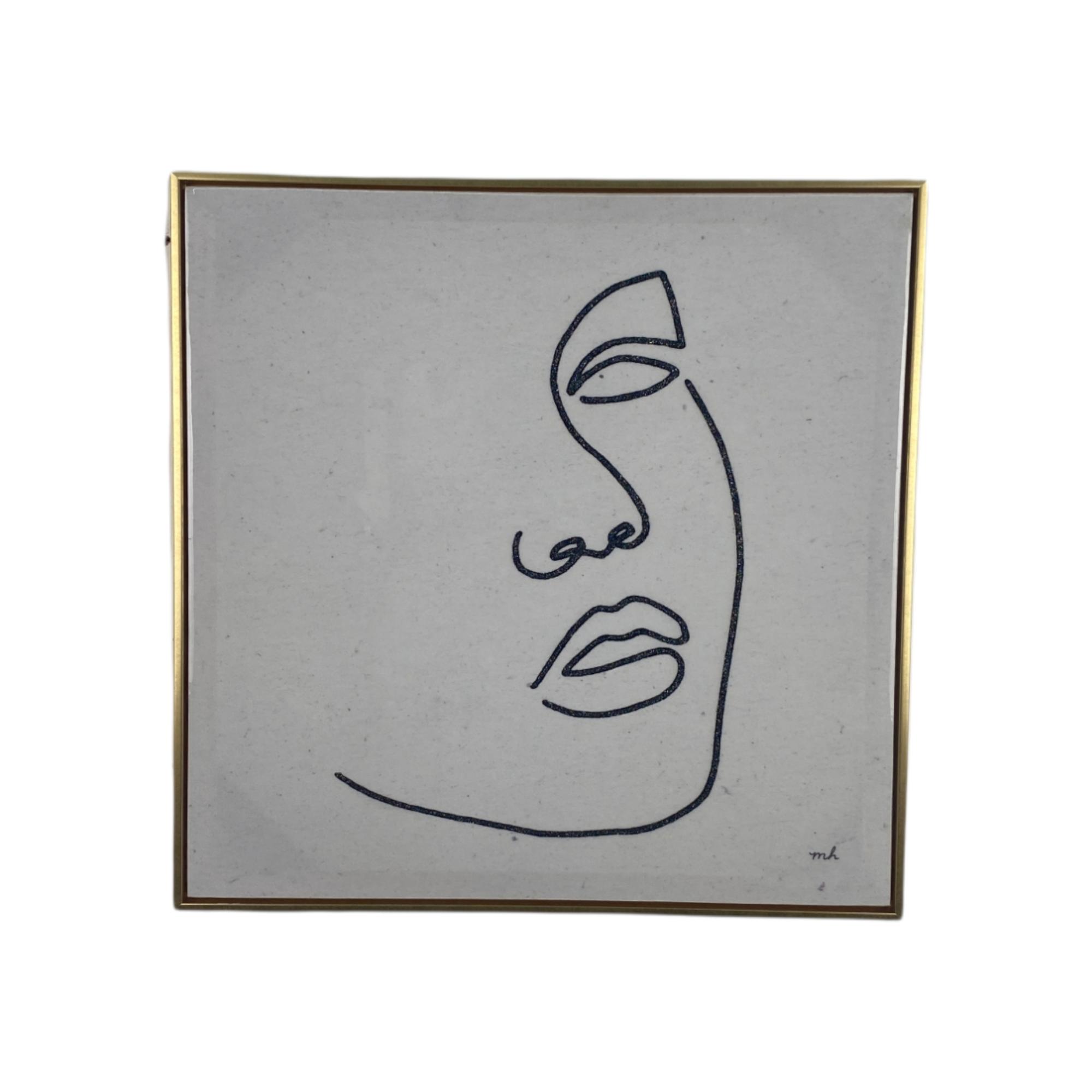 CUADRO C/MARCO 60X3.5X60CM - 454-060313
