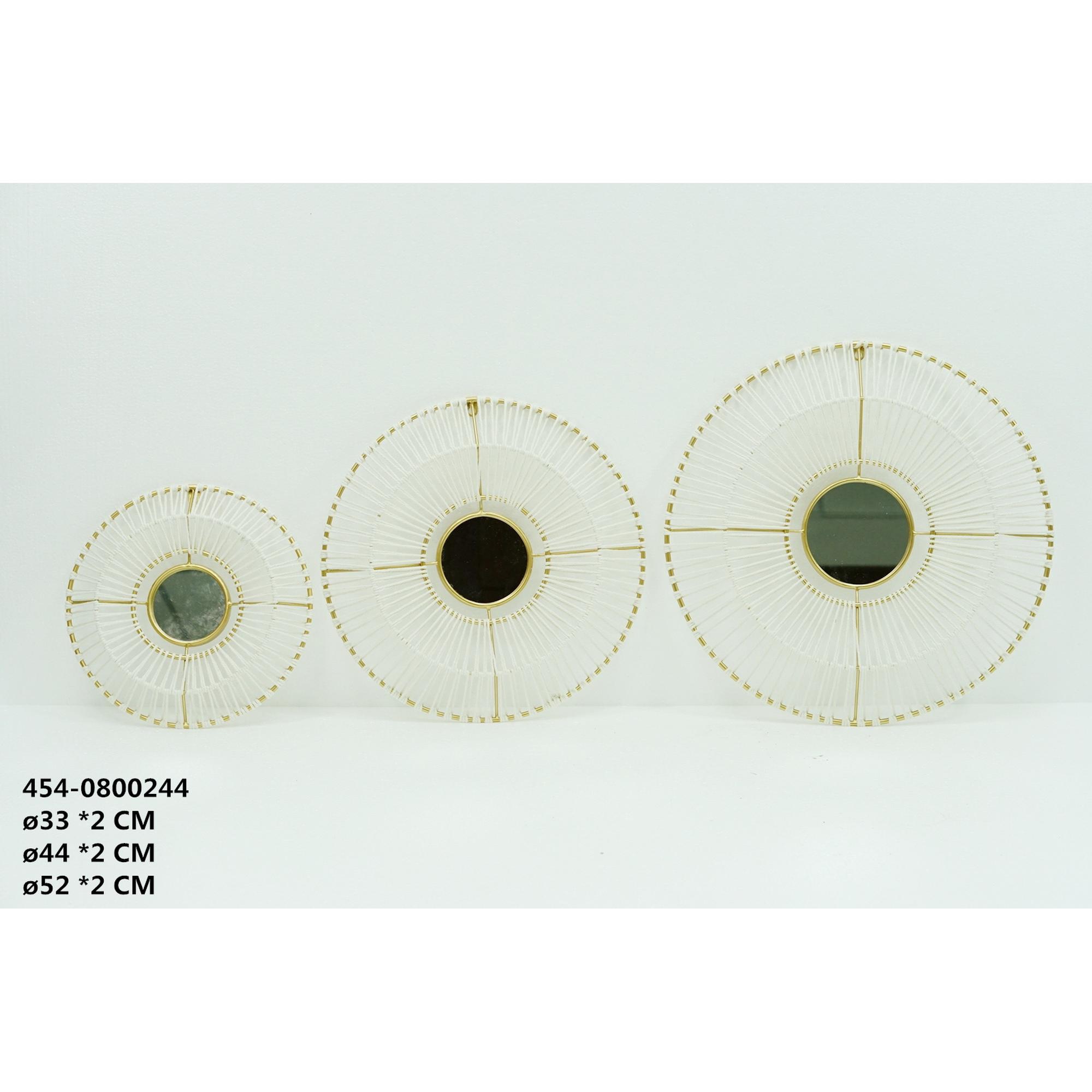 PLACAS DE PAREDE JG 3 PEÇAS 52X2X52 - 454-0800244