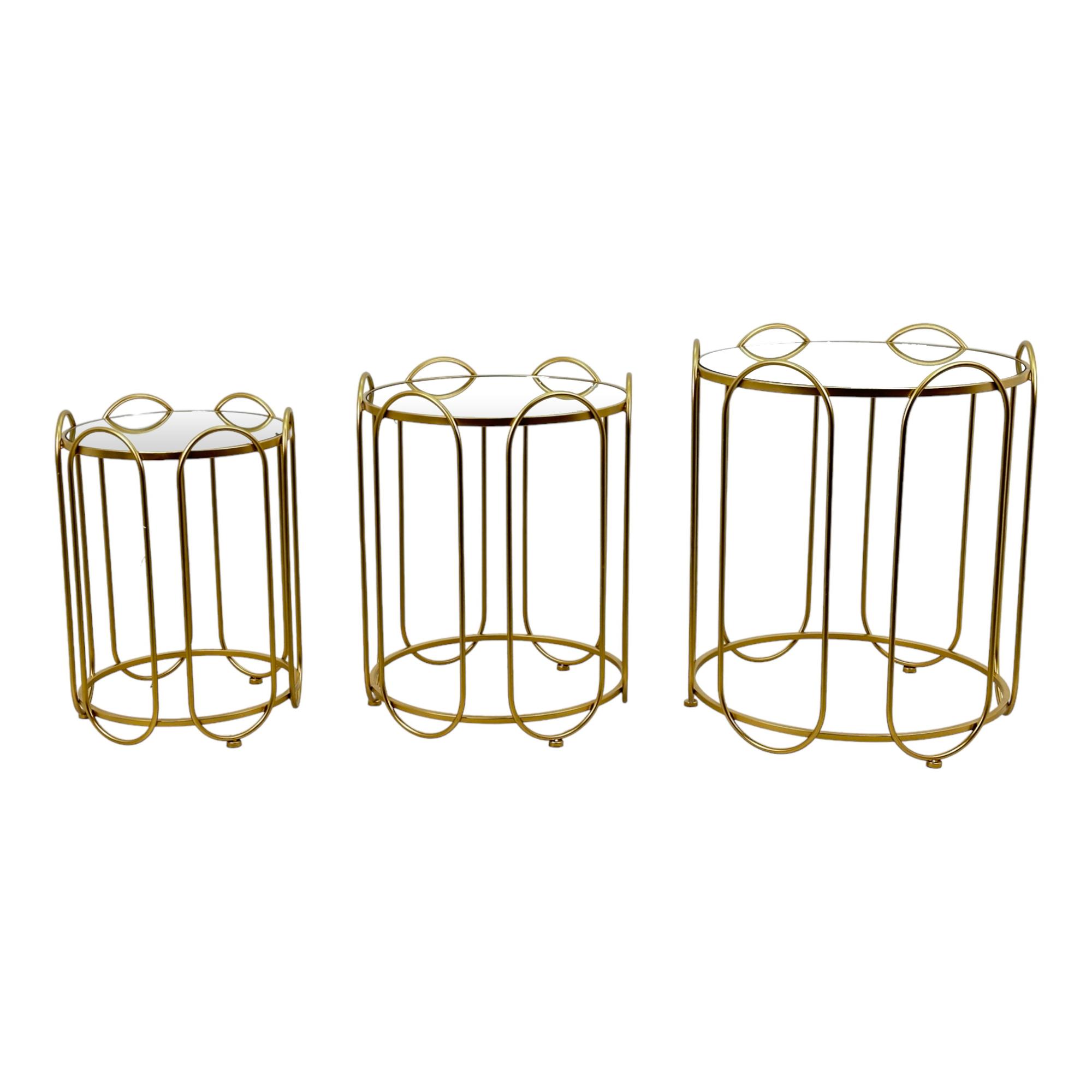 CONJUNTO DE KG 3/MESAS 3 PEÇAS 50X50X58CM - 454-1300017