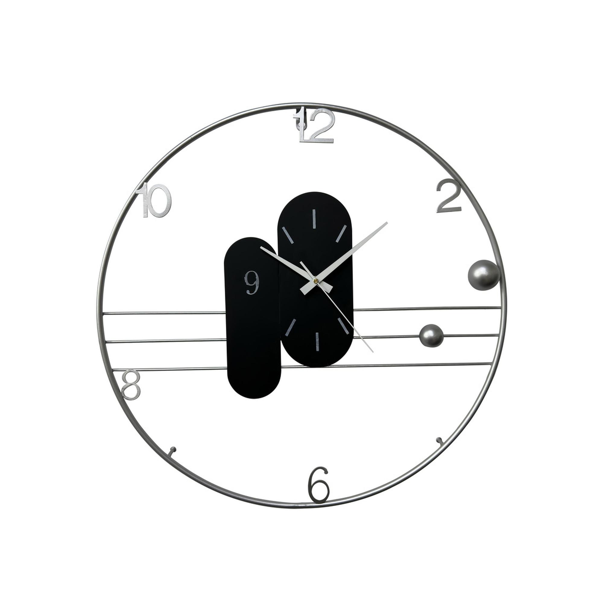 IRON WALL CLOCK USE 1*1.5VAA BATERRY NOT INCLUDED - 454-131297