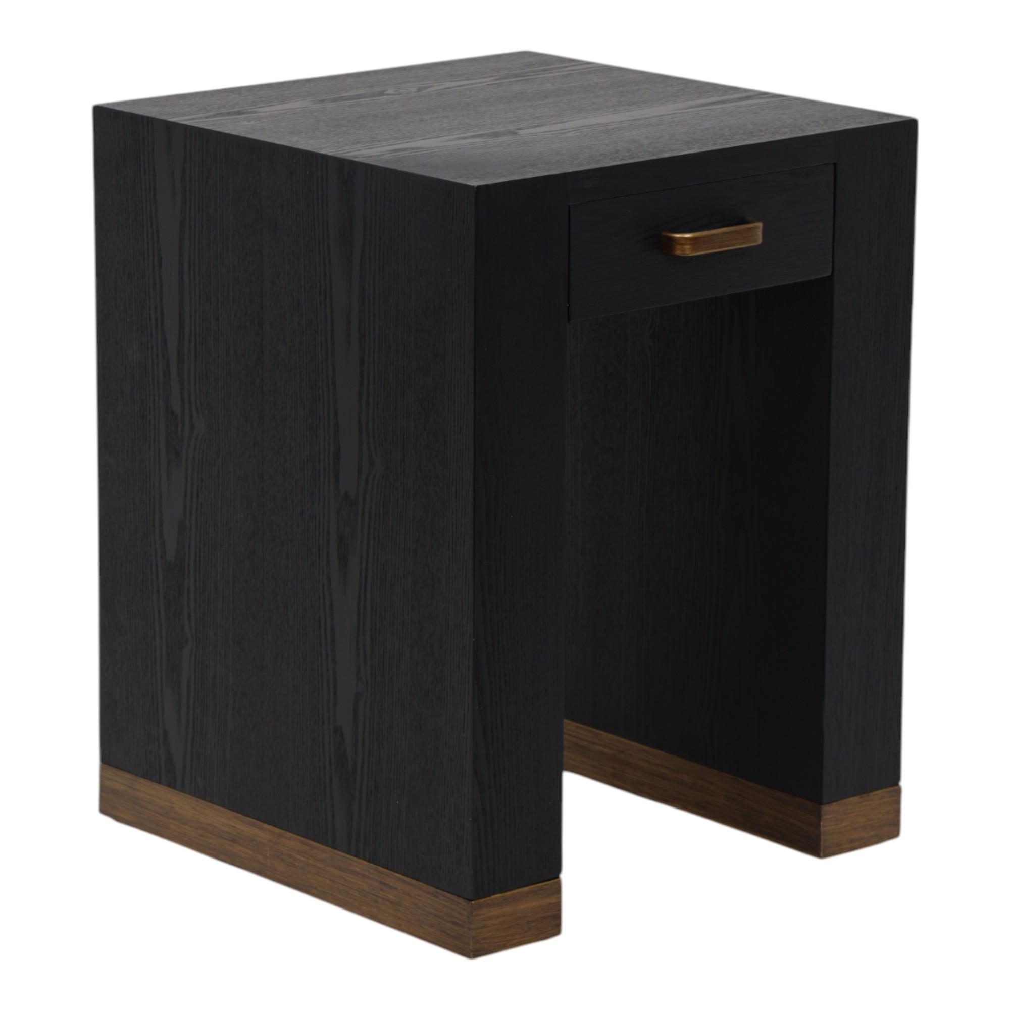 WOODEN SIDE TABLE W / DRAWER - 454-2200013