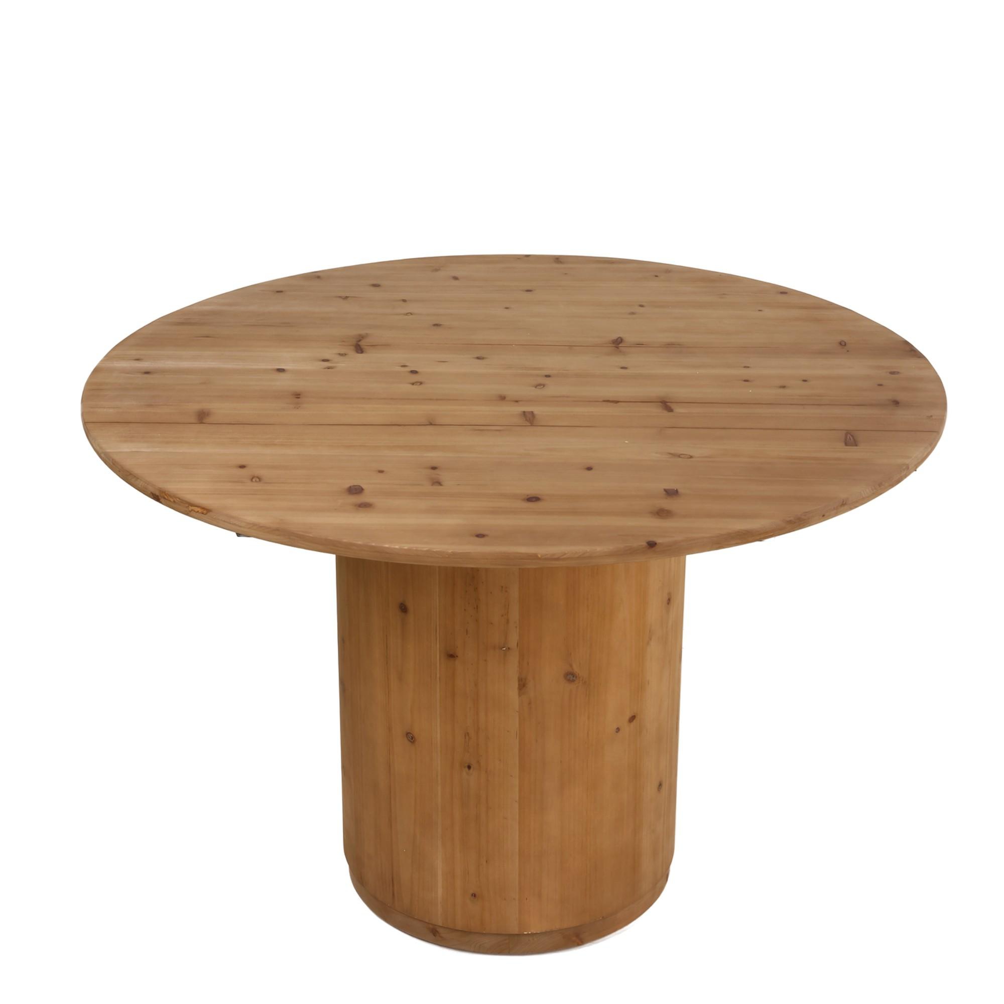 MESA DE COMEDOR 120X120X80CM - 454-2200033