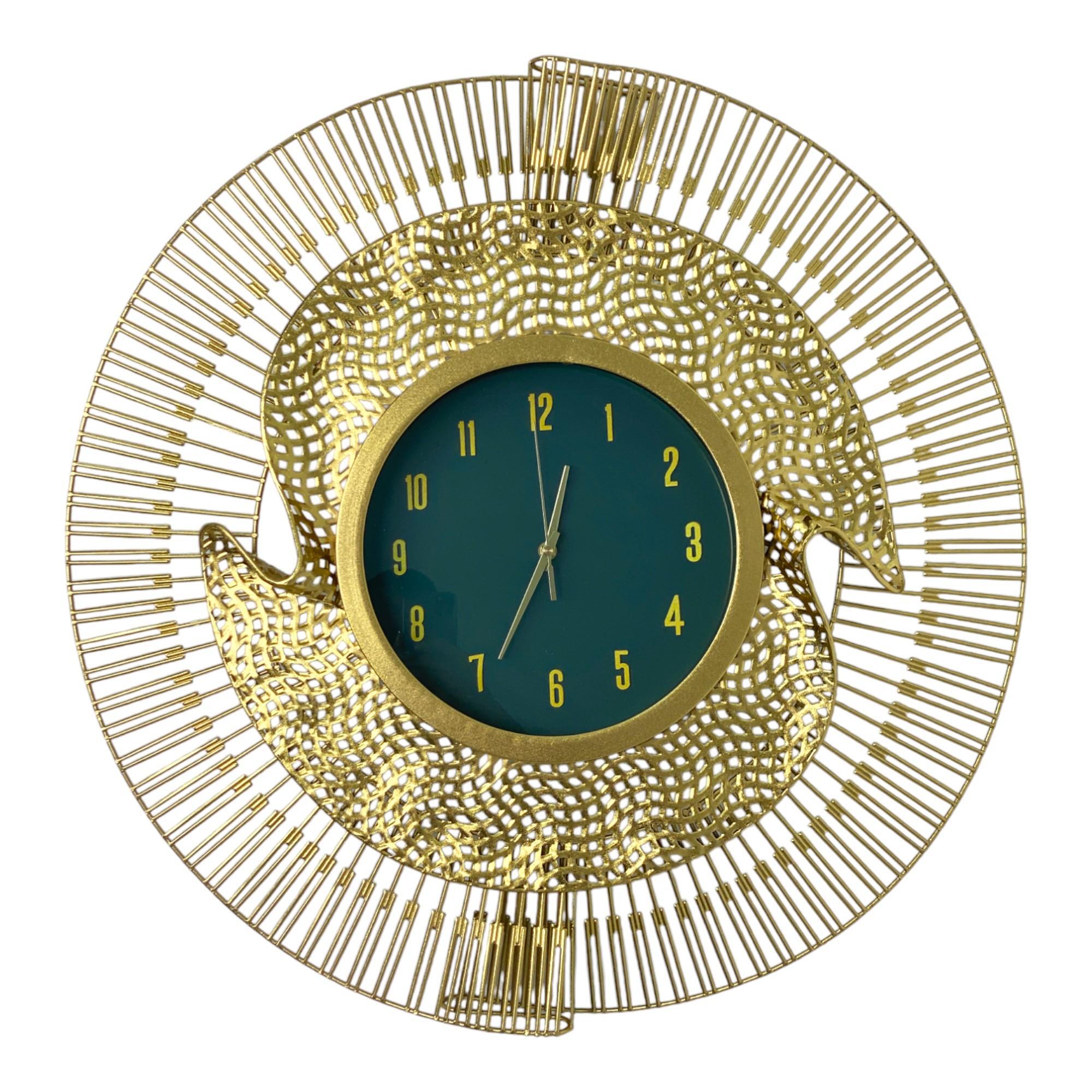 METAL WALL CLOCK (USE 1 PC AABATTERY NOT INCLUDED) - 454-2300012