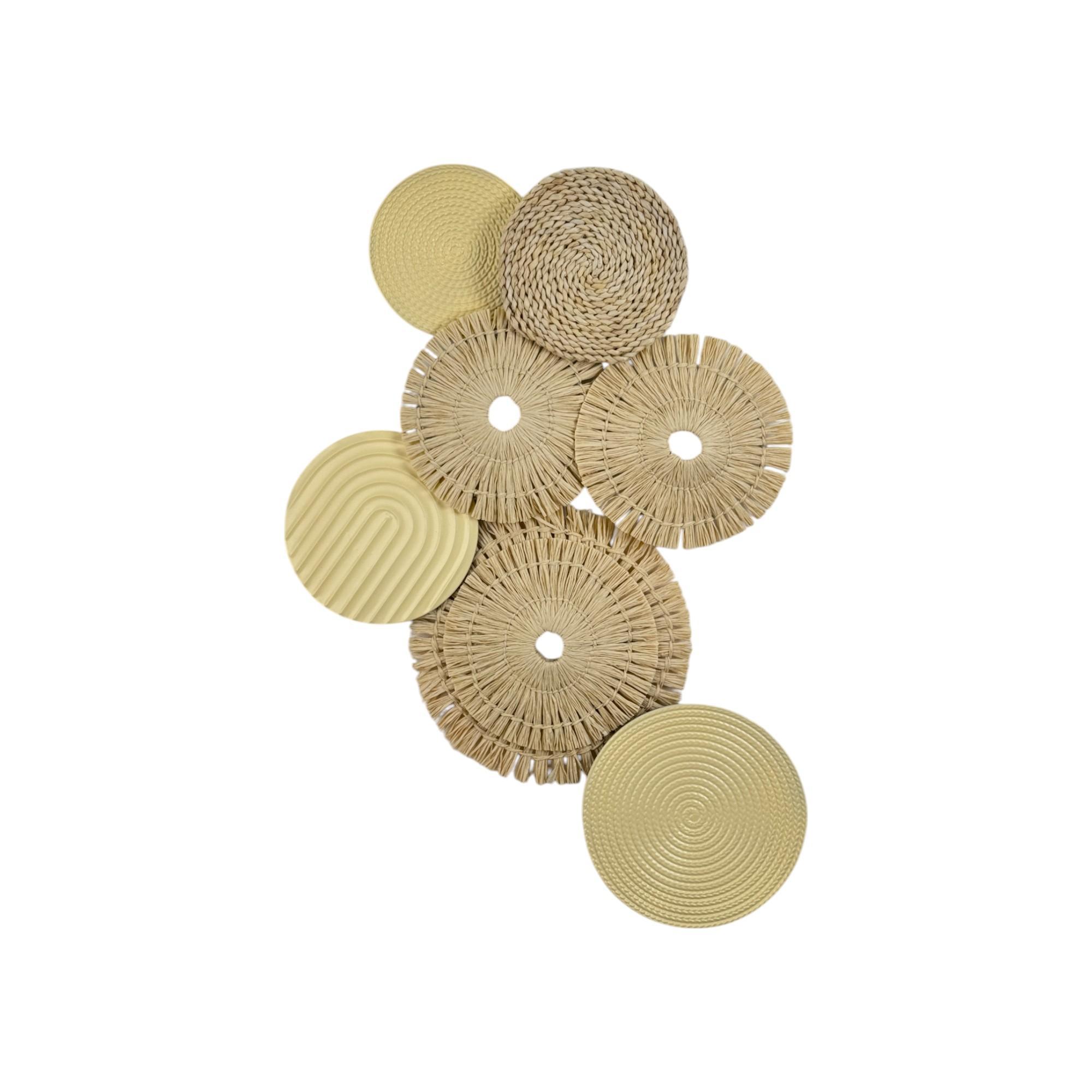 METAL / HAULM WALL PLAQUE - 454-2300024