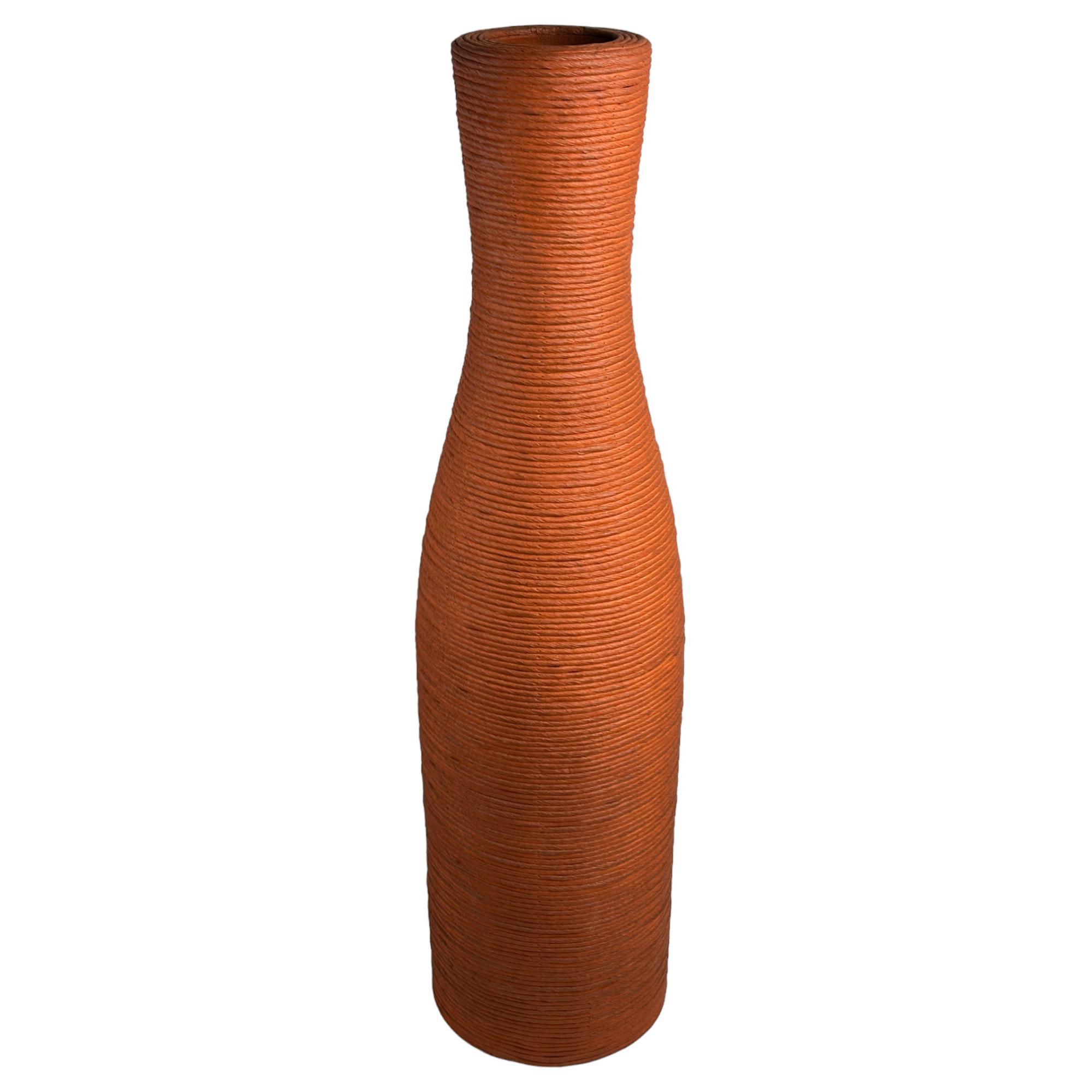 PAPER / WOODEN VASE DCOR - 454-3500022