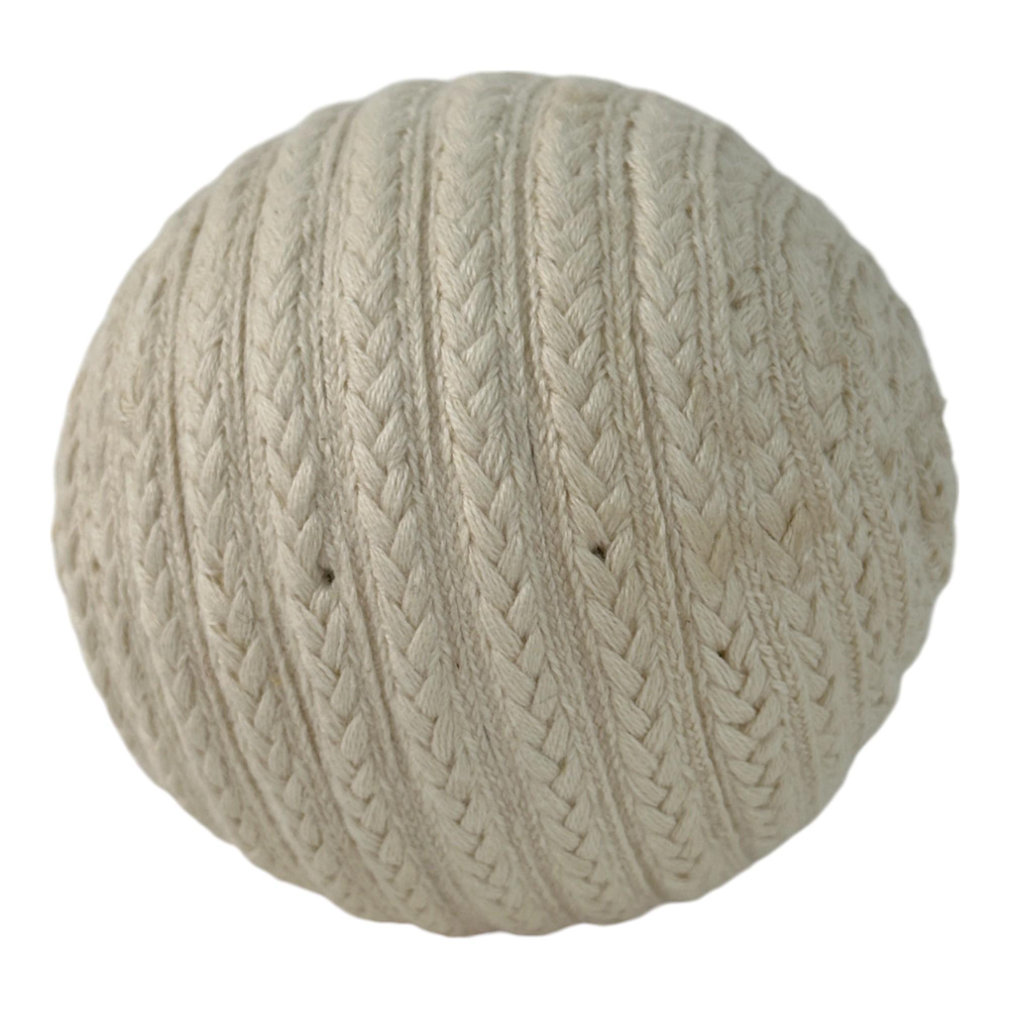 WOOD / JUTE BALL DCOR - 454-4500056