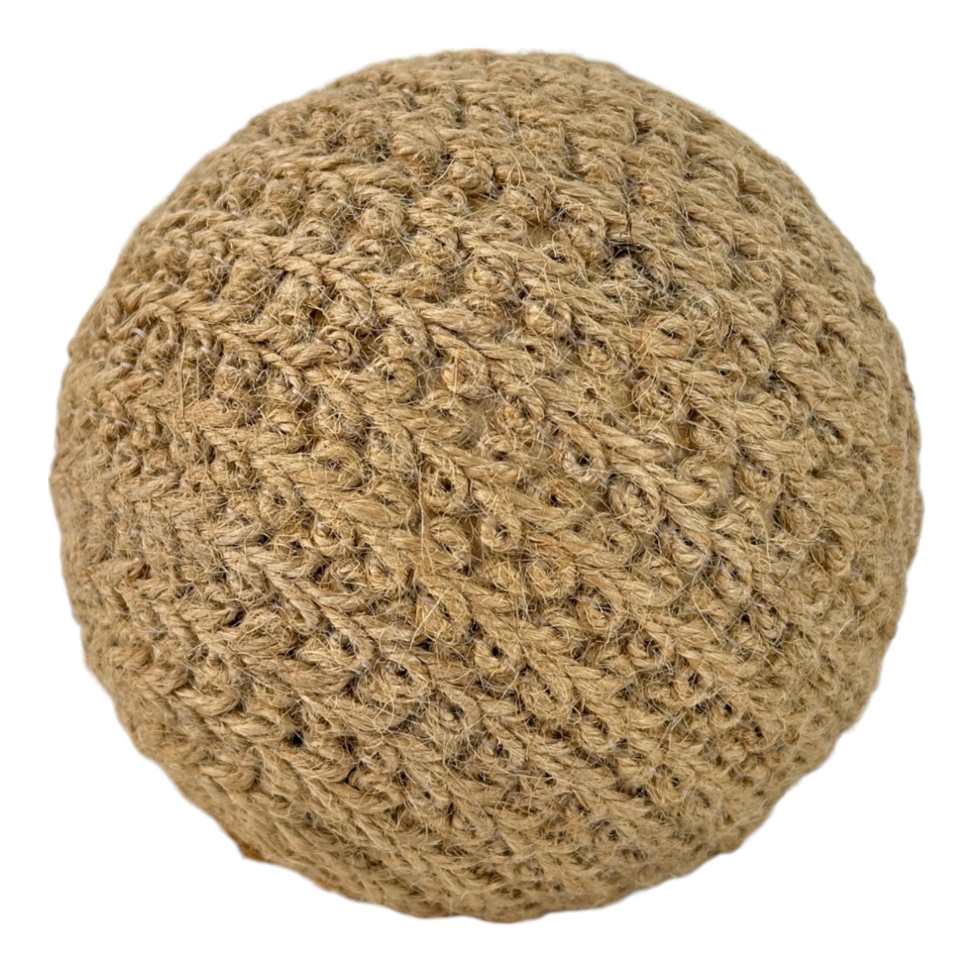 WOOD / JUTE BALL DCOR - 454-4500058