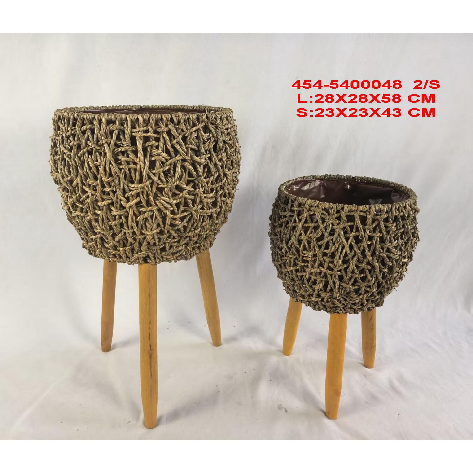 JG POTES 2PZ 28X28X58CM - 454-5400048