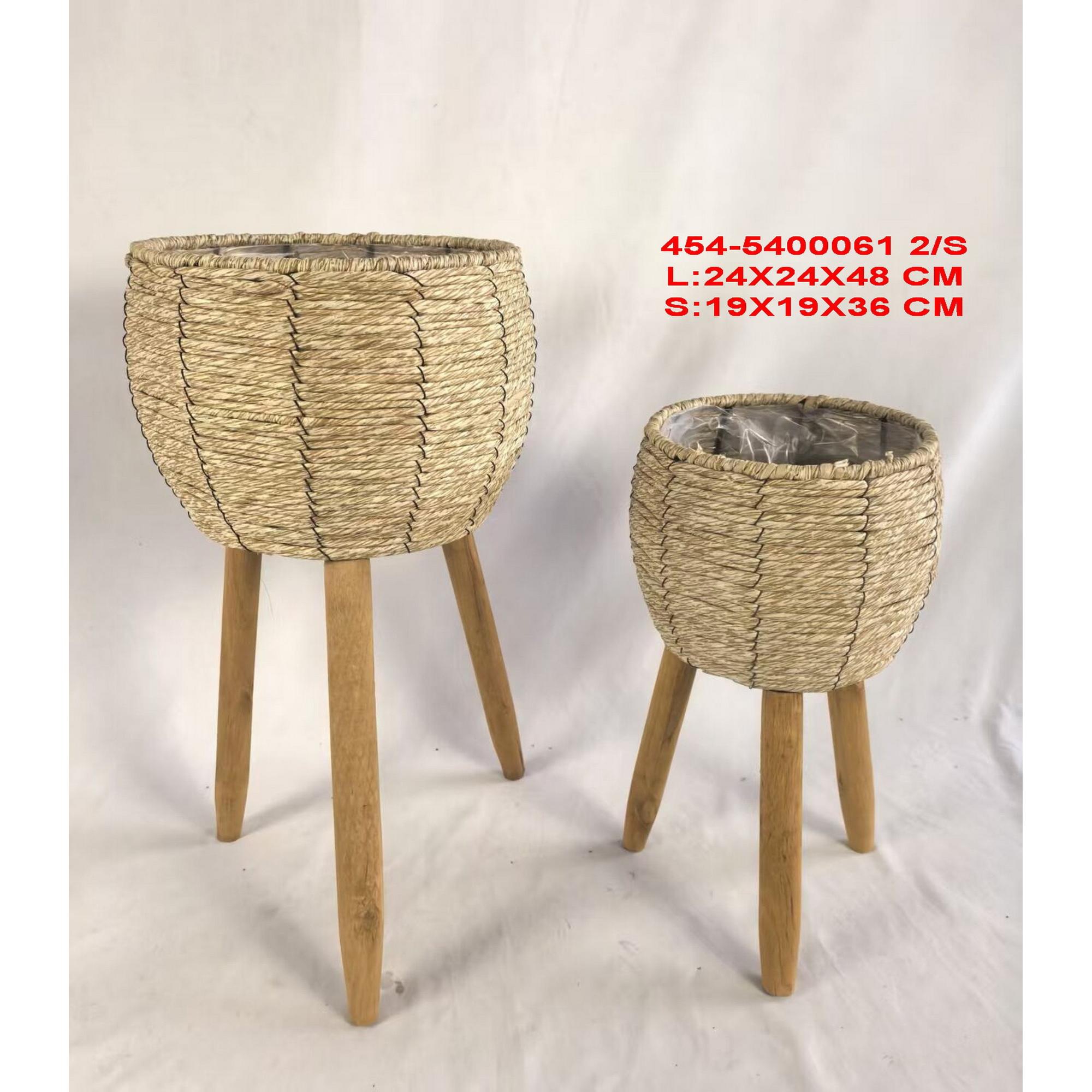 JG POTES 2PZ 24X24X48CM - 454-5400061