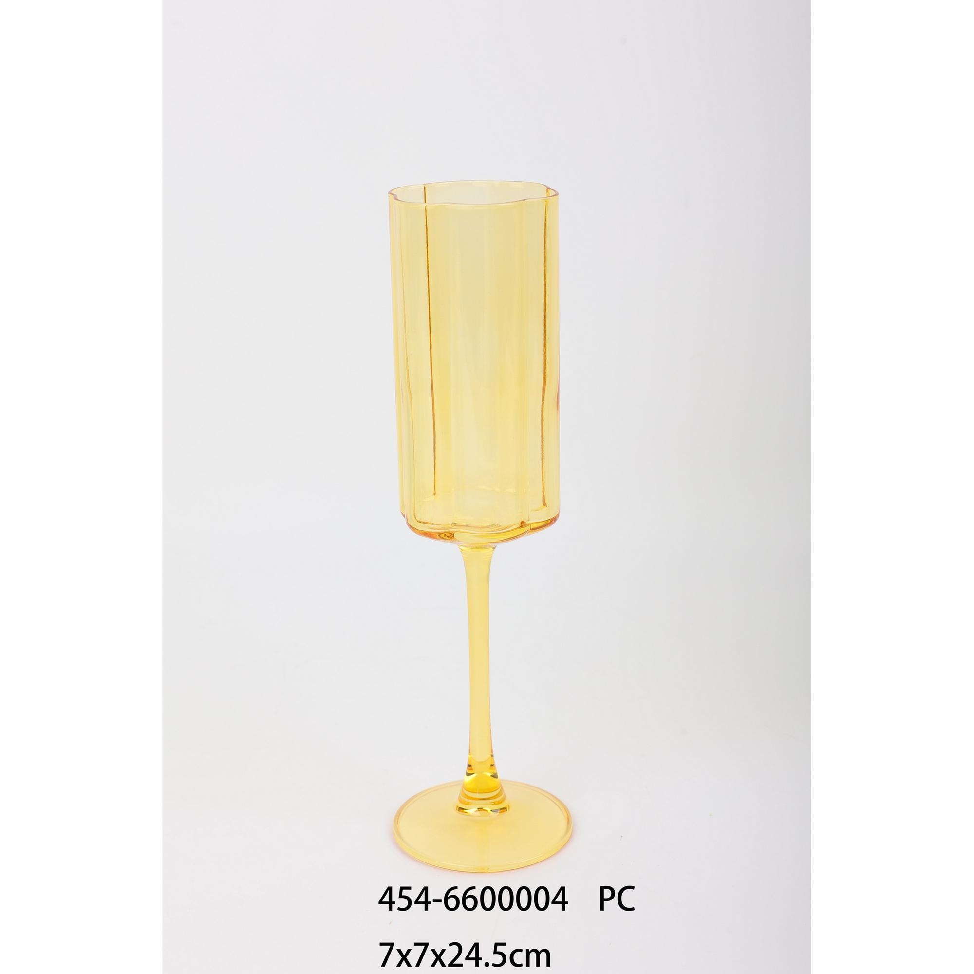 COPO DE VINHO 210ML 7X7X24,5CM - 454-6600004