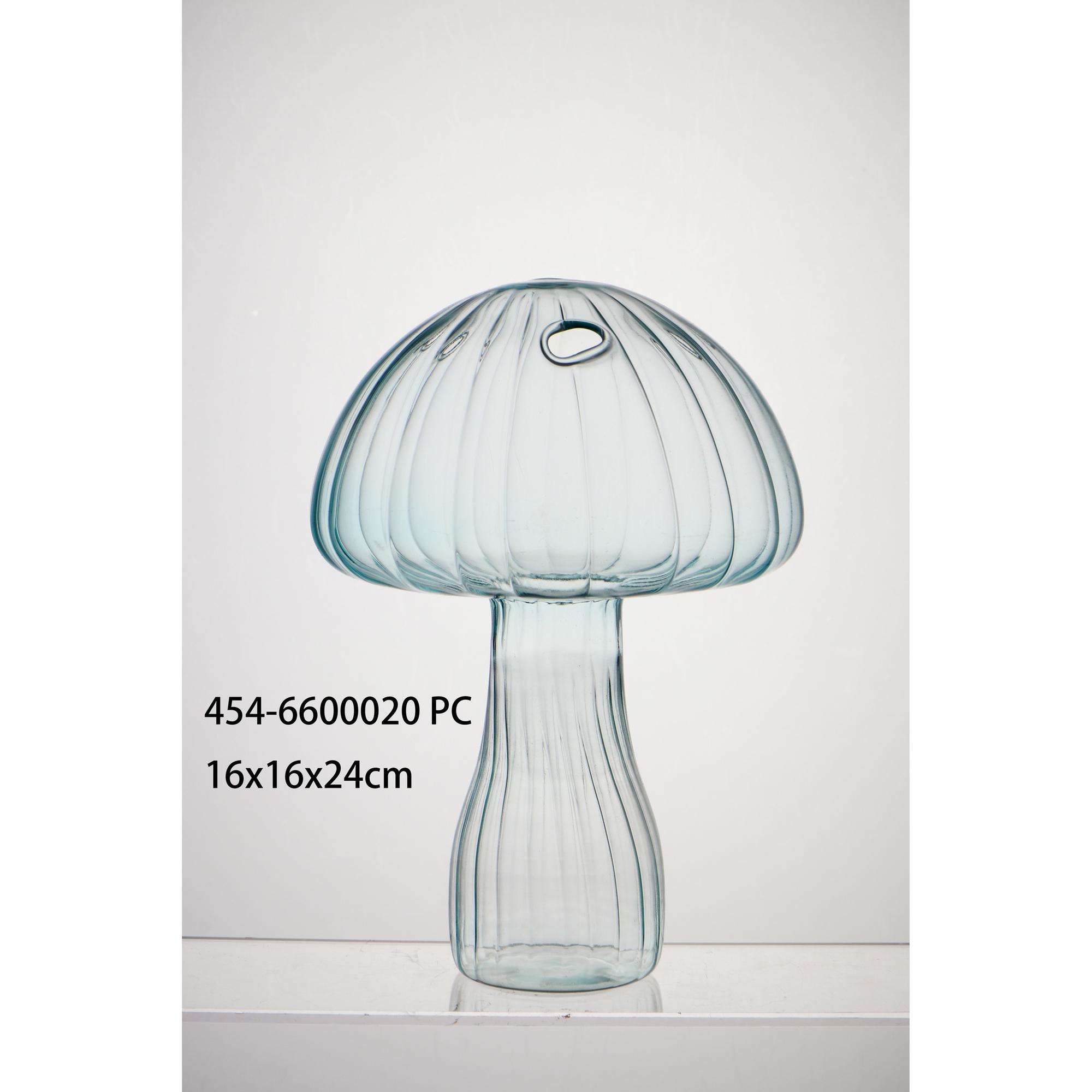 HONGO DECOR VIDRIO 16X16X24CM - 454-6600020