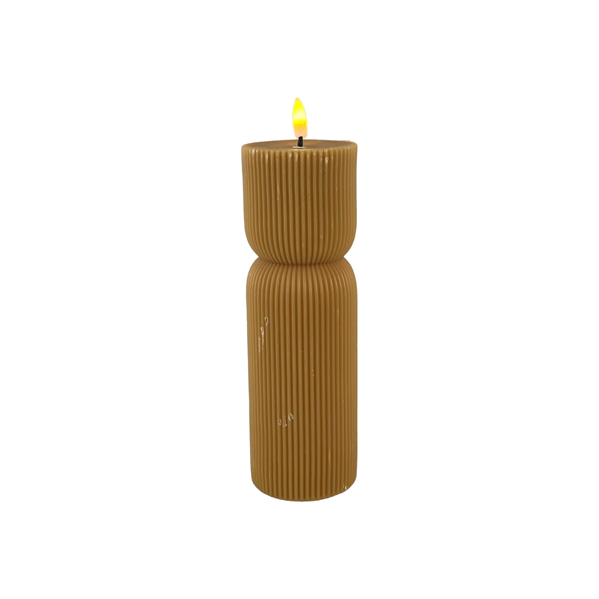 LARGE STRIPE CANDLE - 462-280001