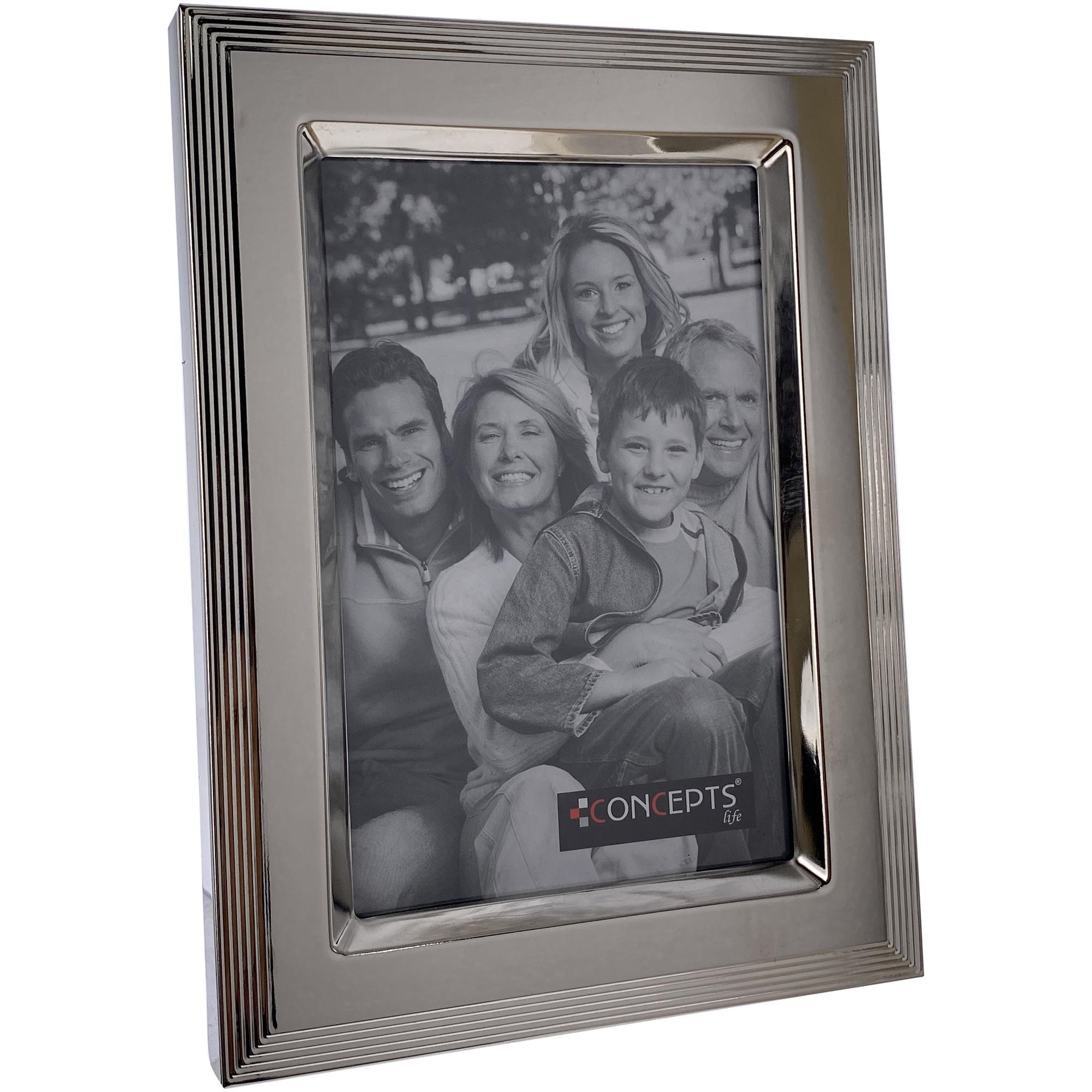 10X15 SILVER (NICKEL) PLATED STEEL PHOTO FRAME - 484-261830