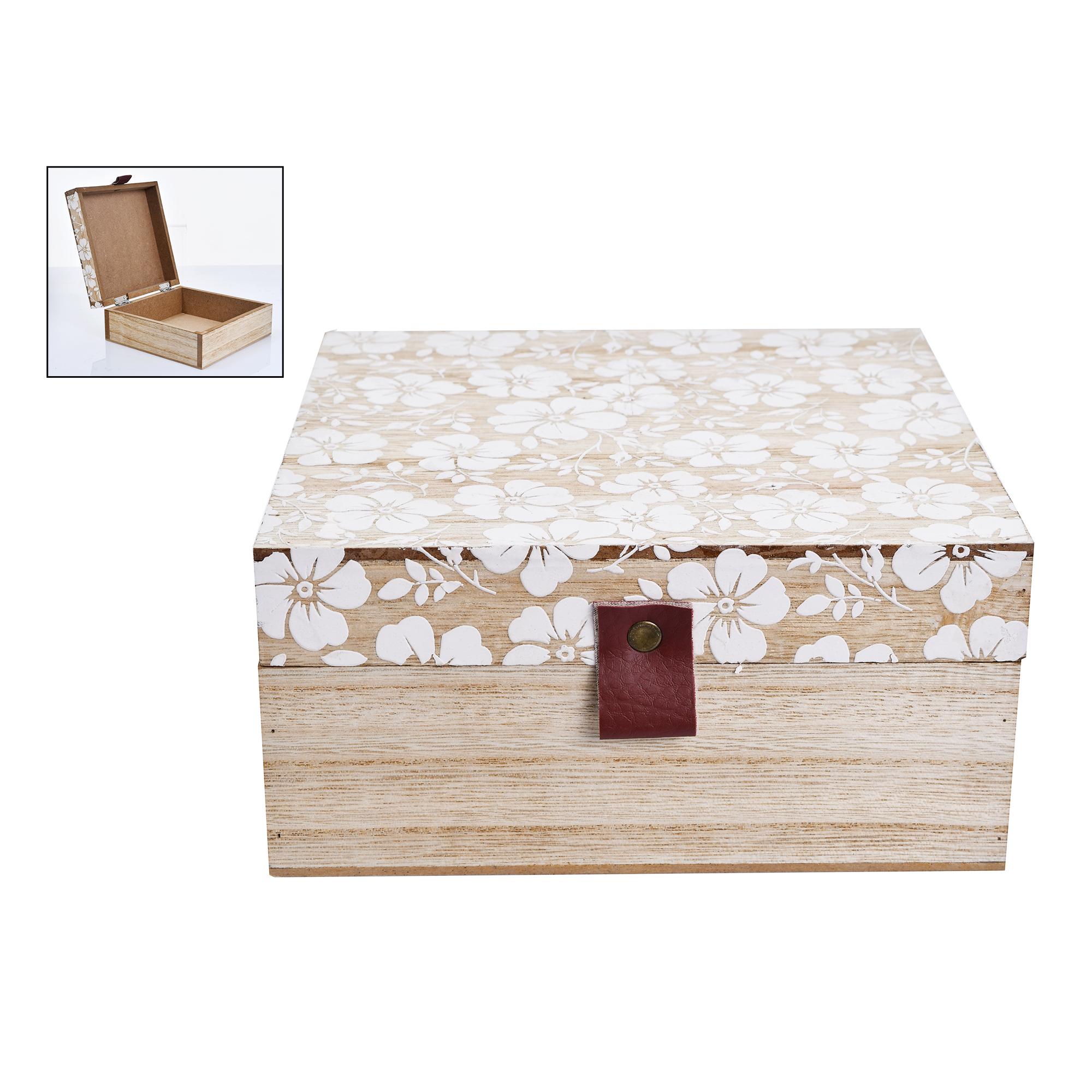 CAIXA DE DECORAÇÃO 18X18X8.5CM - 531-29371
