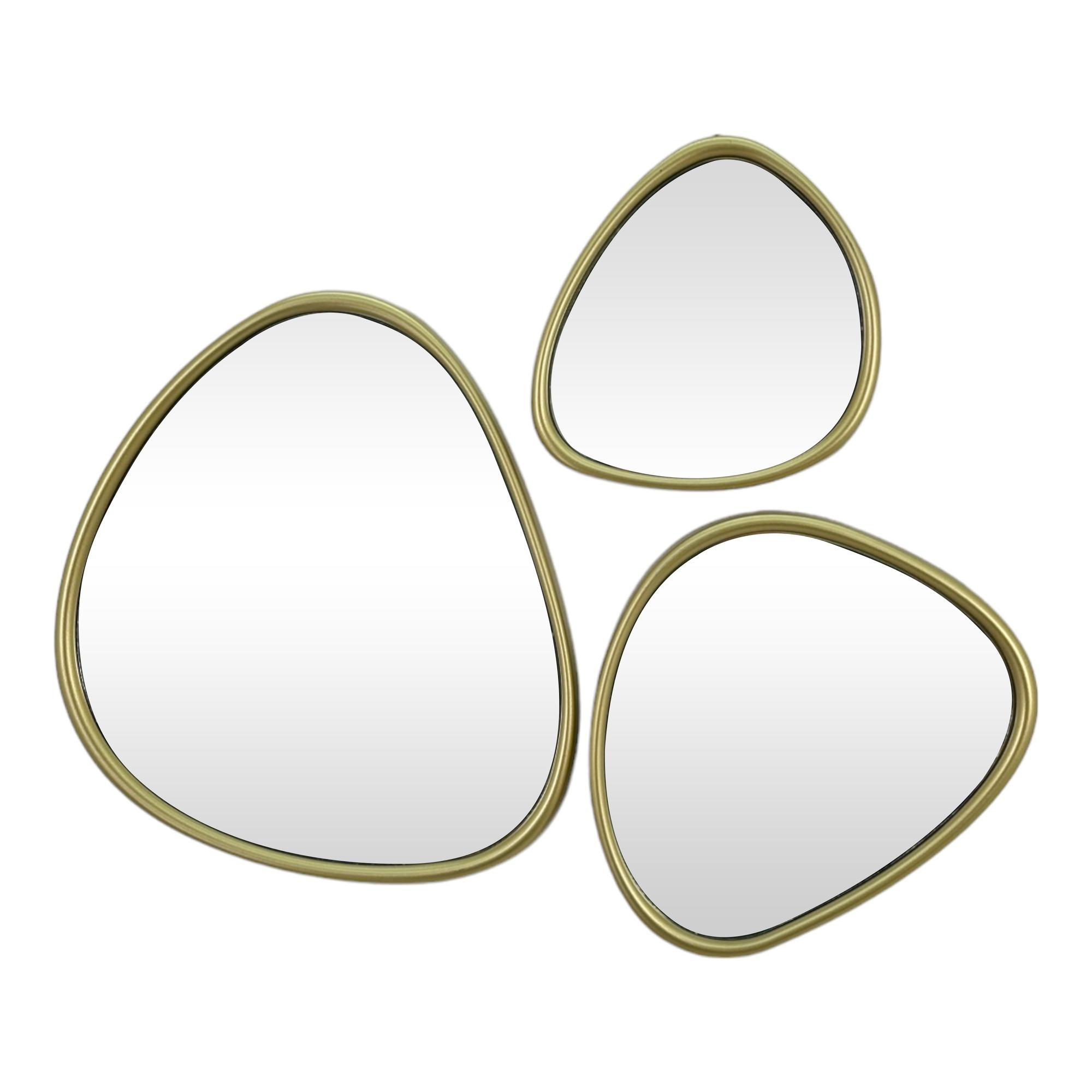 set of 3 Mirror 7.5"+9.5+12.2" - 531-72735