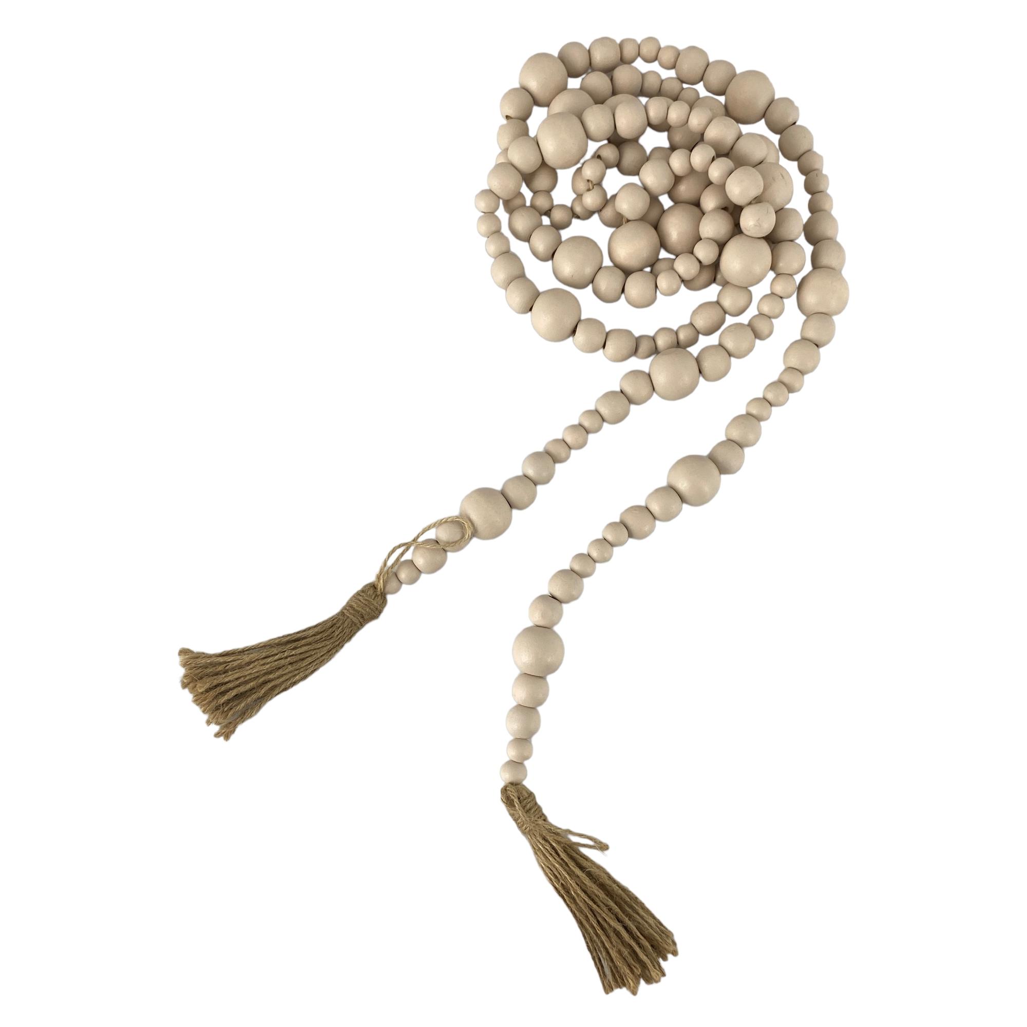 WOODEN GARLAND 220CM - 532-06330