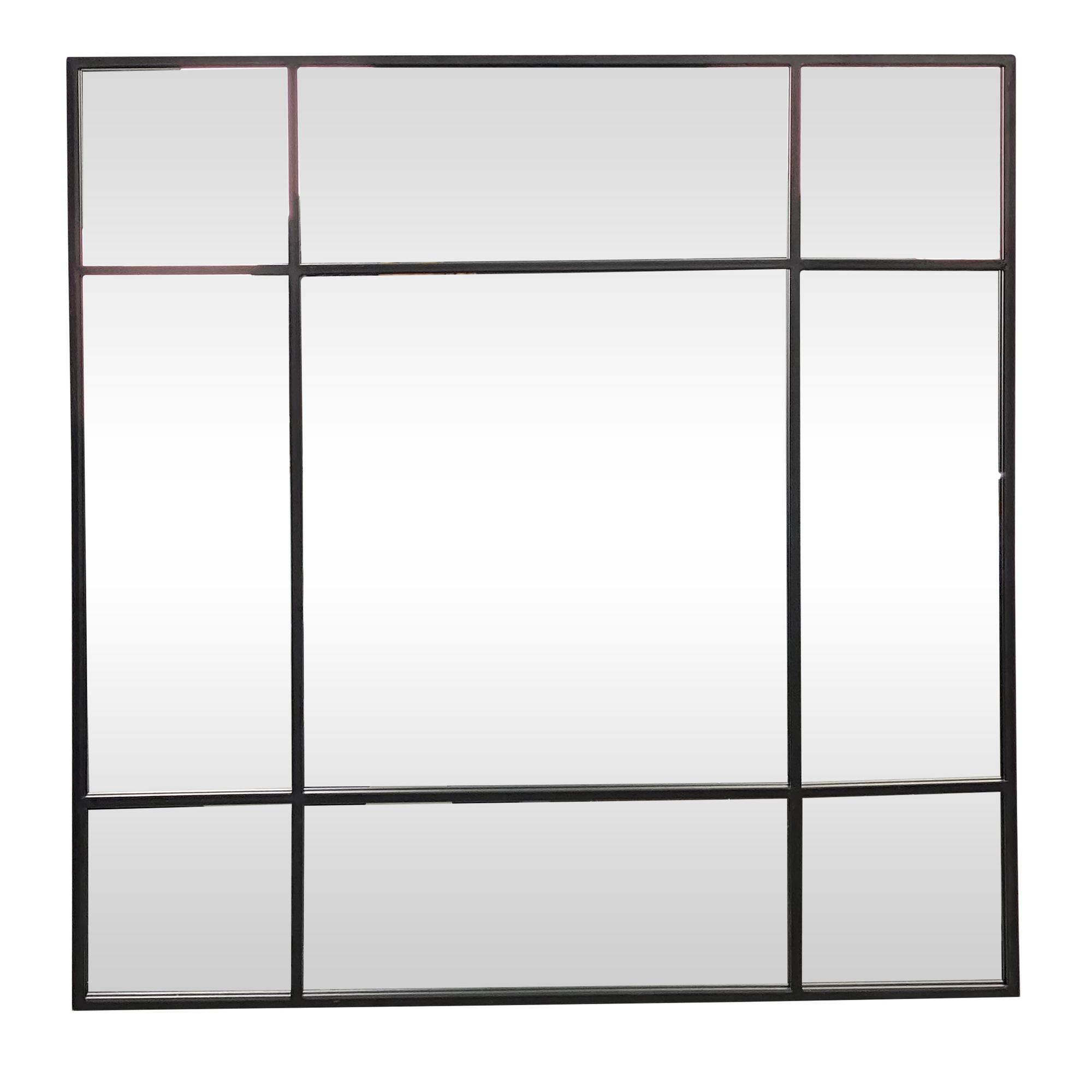 iron frame mirror 35x0.7x35 - 532-08169