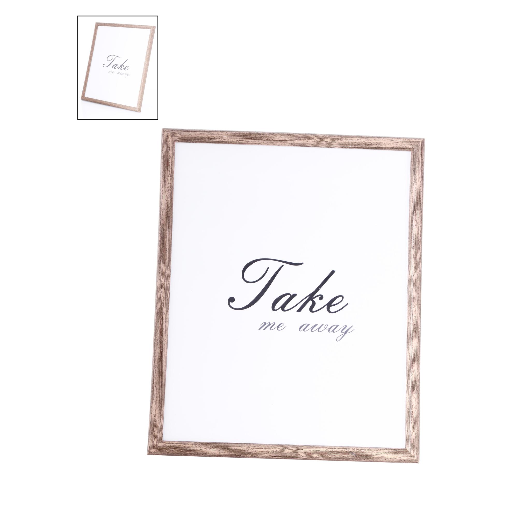 Photo frame with Glass for 8*1 - 532-22012