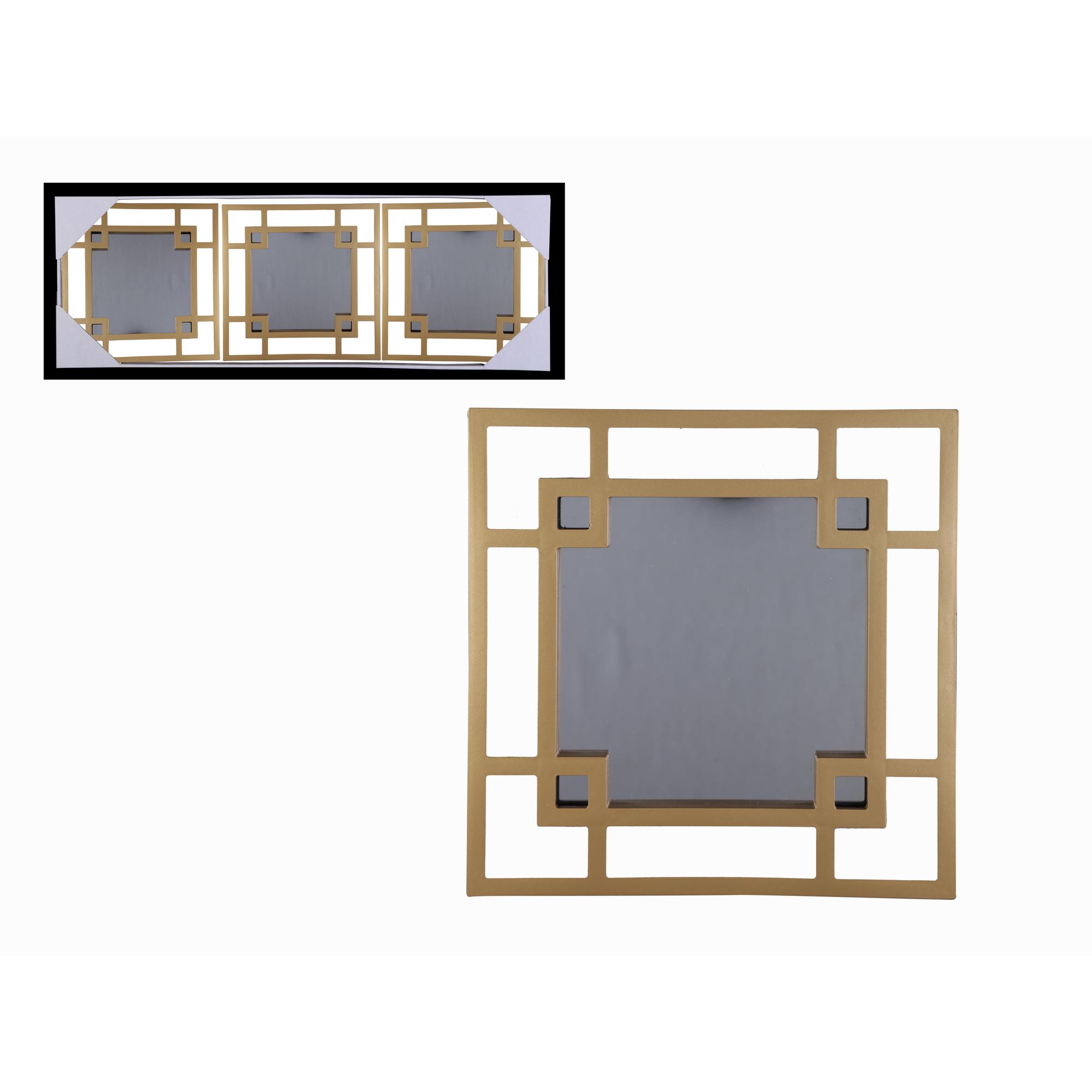 JG ESPEJOS 3PZ 25x2cm/pc - 532-30007