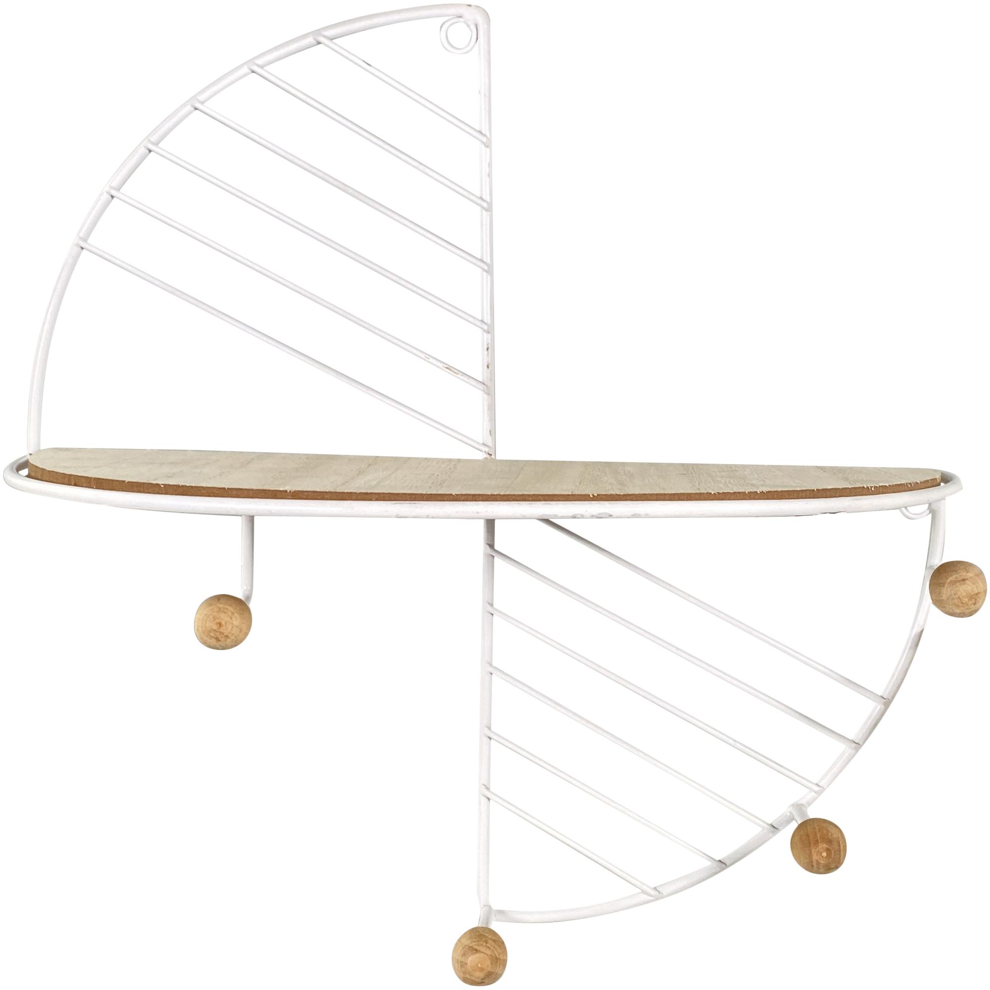 special-shape wall hanging with wood bead - 532-45072