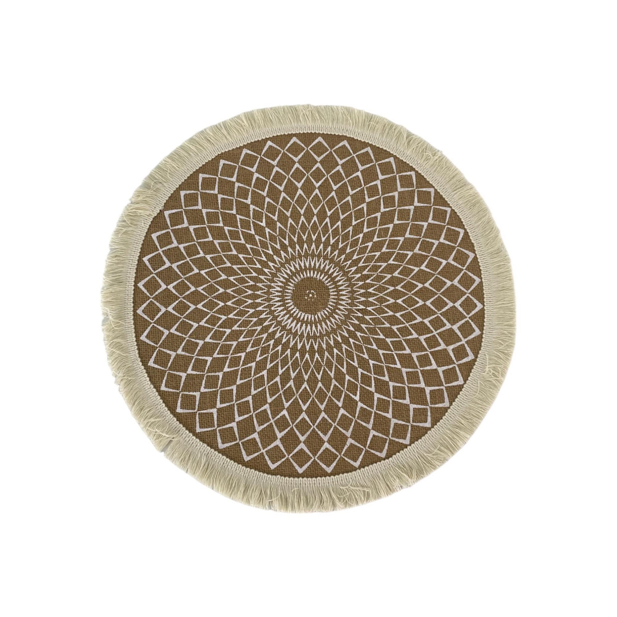 Jute placemat Material: jute Size:38cm - 537-75458