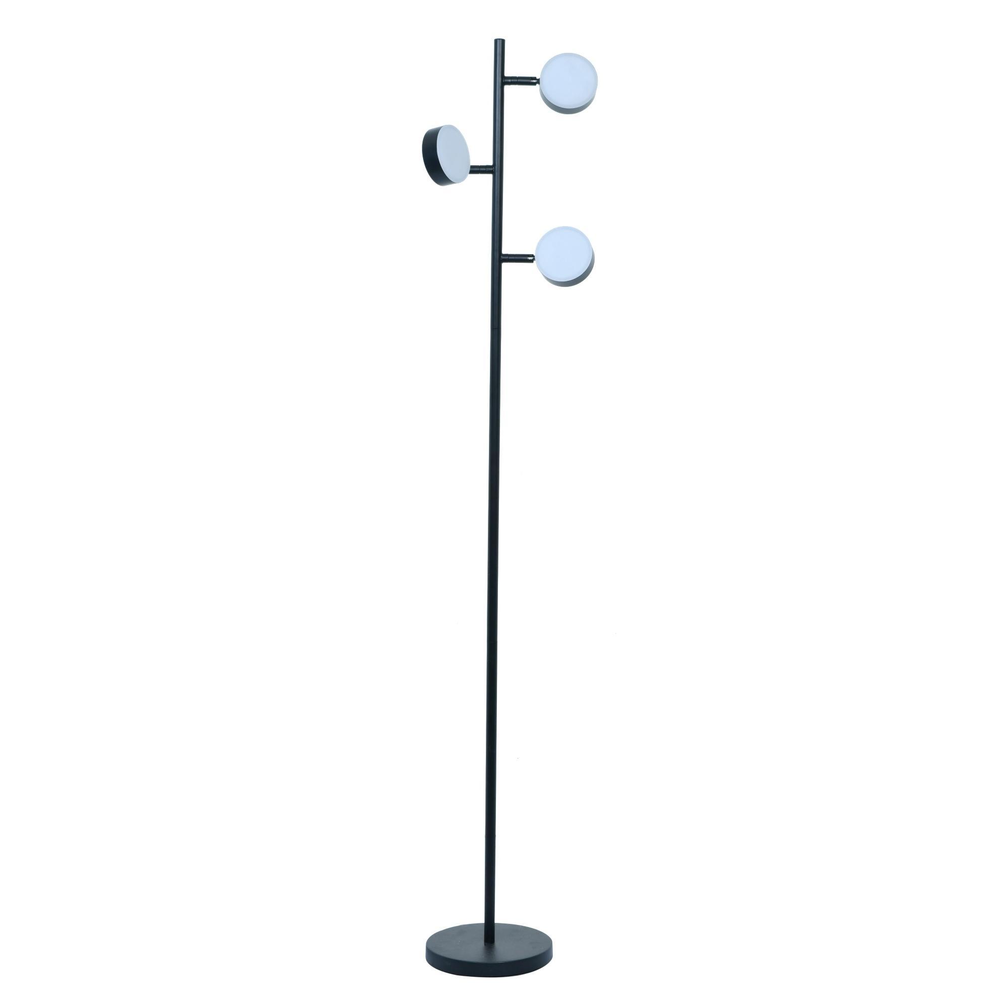 Floor lamp. black painting met - 541-300803/1