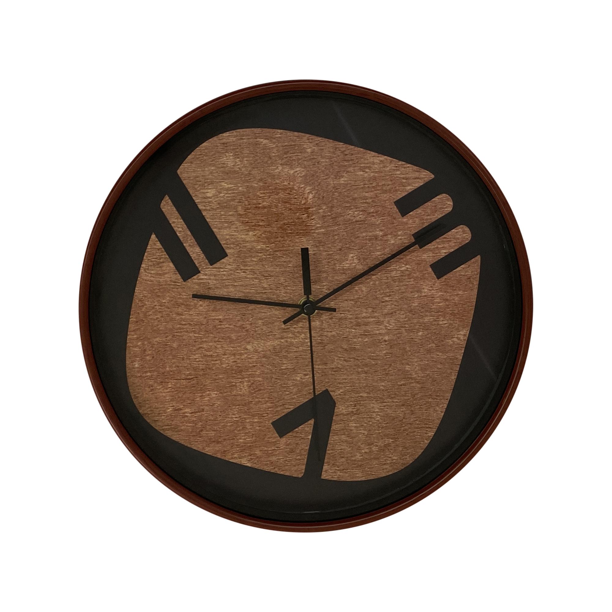 CLOCK D/WALL C/MOV 30X30X4CM - 542-120224