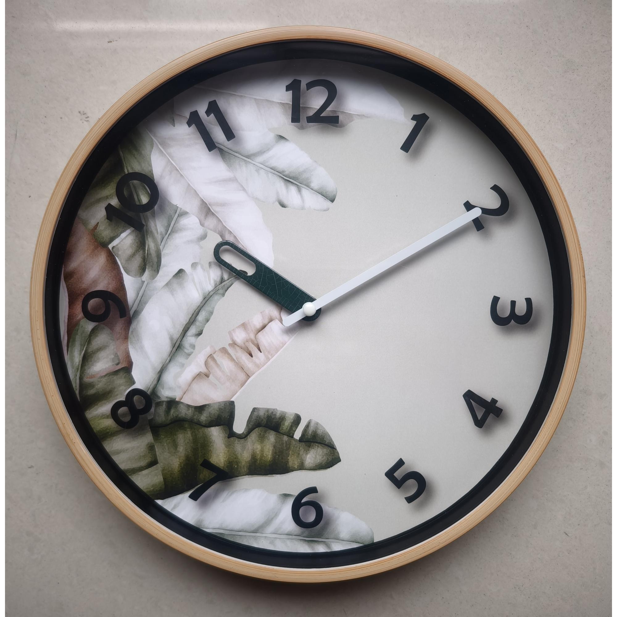 RELÓGIO C/ MOV A/BAT1 30X30X4CM - 542-120575