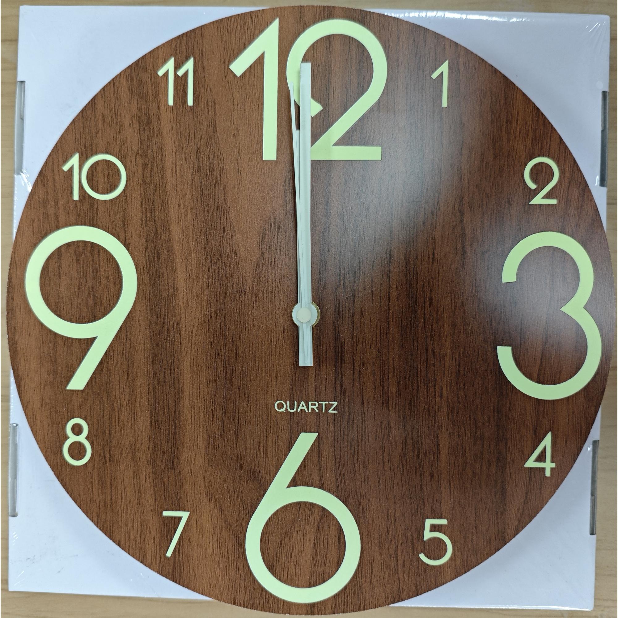 RELÓGIO C/ MOV A/BAT1 30X30X4CM - 542-120585