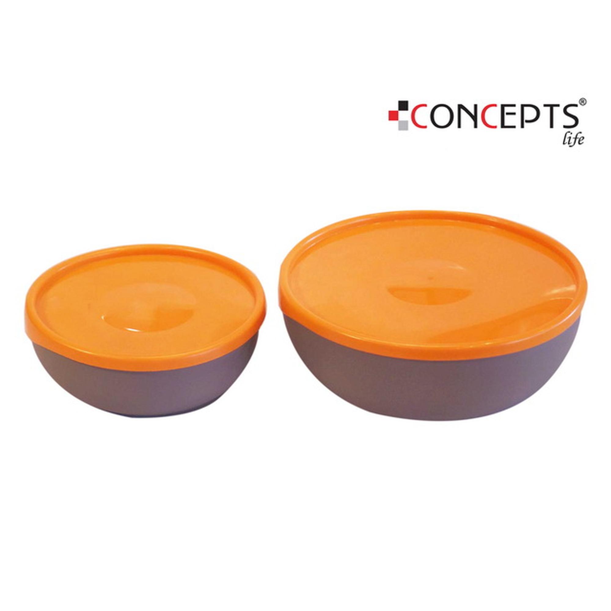 JG BOWL W/LID 2PCS 650 ML. 1 - 542-27276