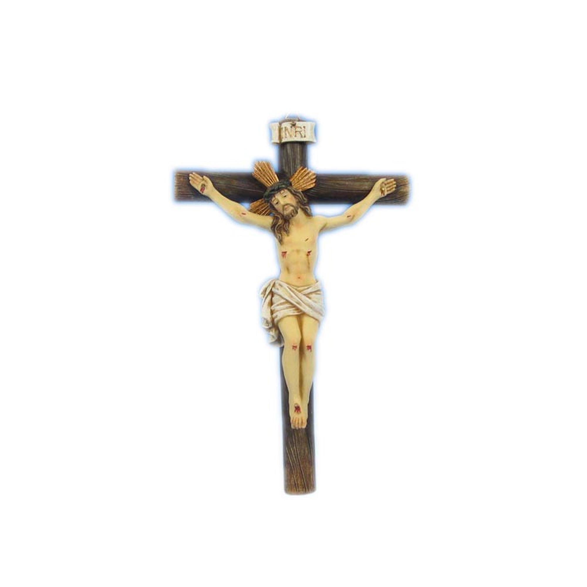 JESUS CRUCIFICADO 7" PLACA P/P - 556-00714