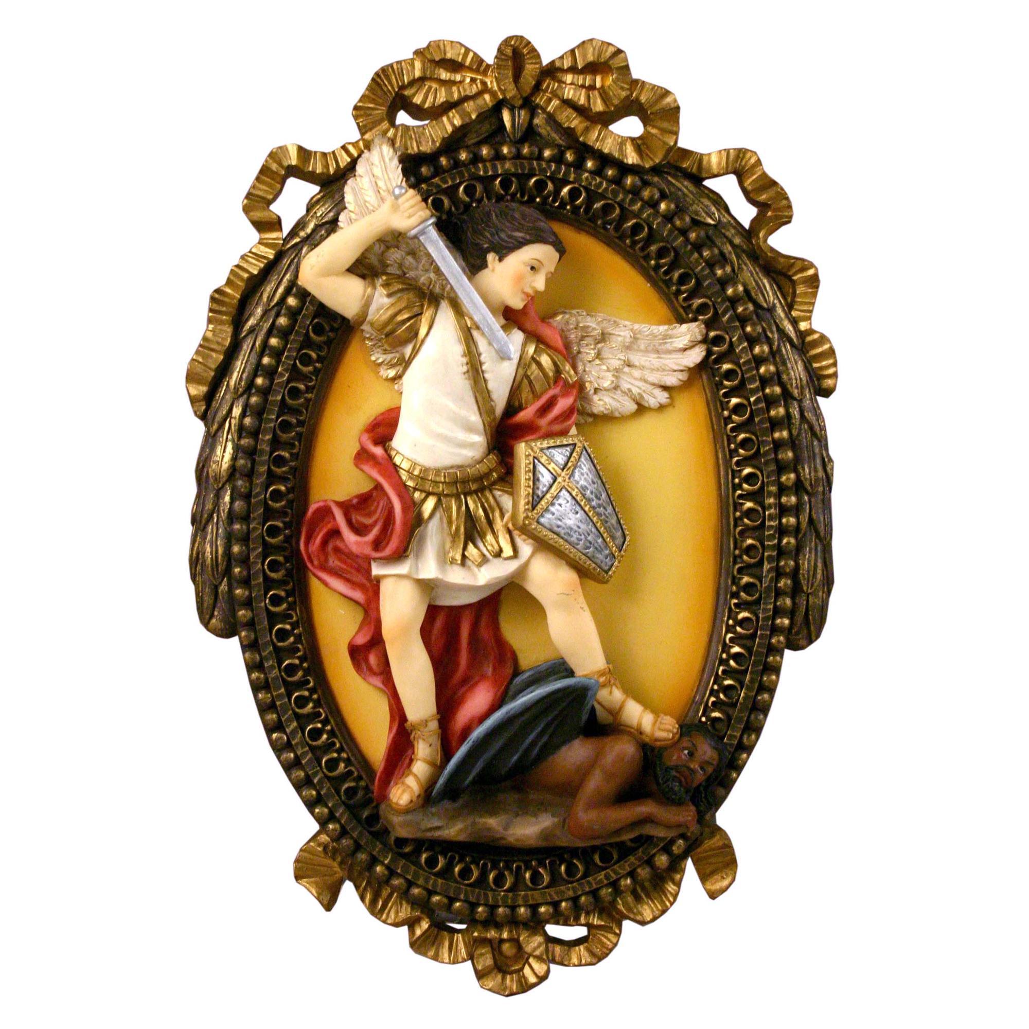 PLACA ARCANGEL MIGUEL - 556-03017