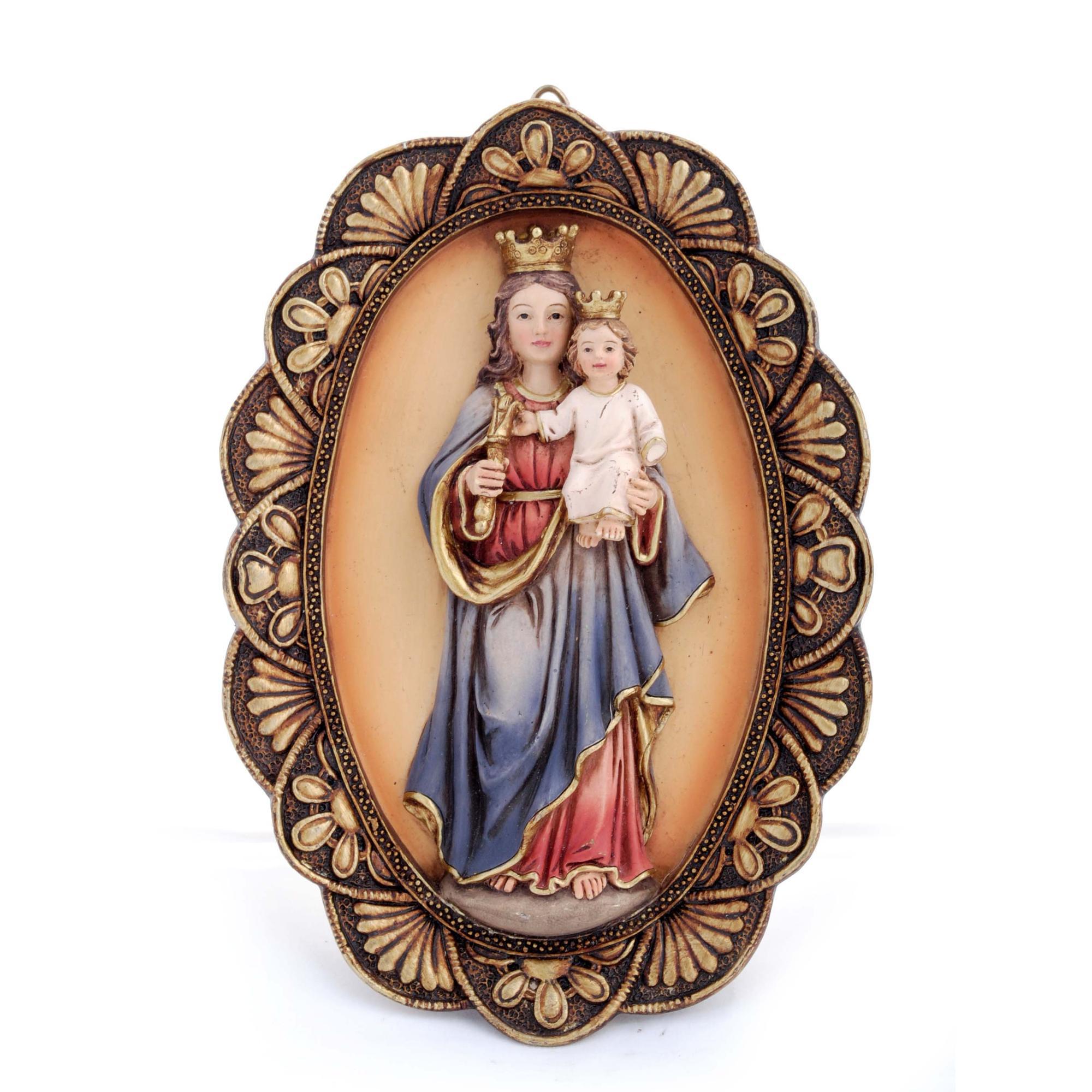 PLACA MARIA AUXILIADORA C/GANC - 556-03044