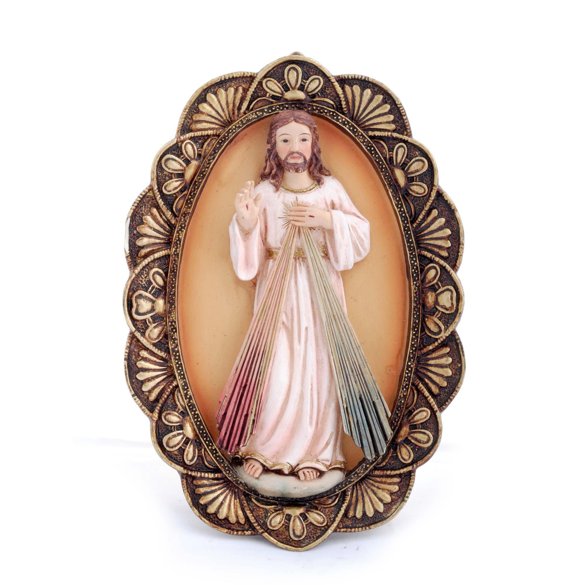 PLACA JESUS MISERICORDIOSO C/G - 556-03047