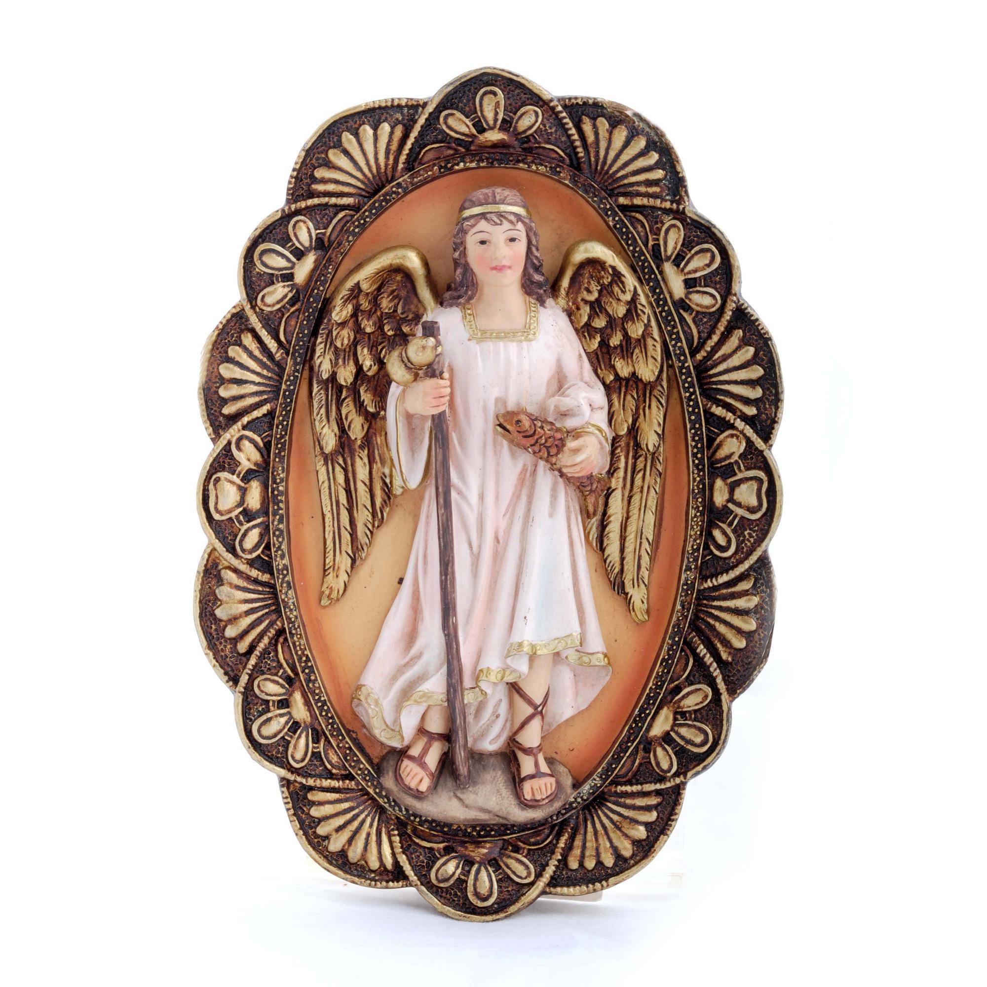 ARCANGEL RAFAEL C/PLACA DE GANCHO - 556-03052