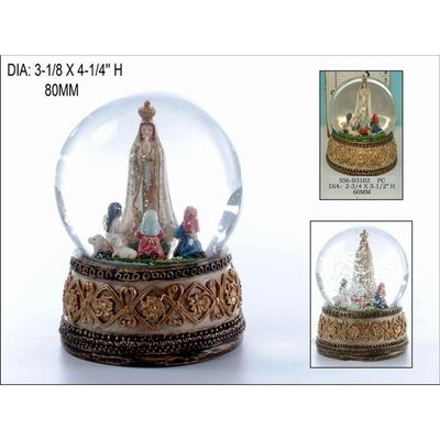 GLOBO D/AGUA 80MM V.FATIMA