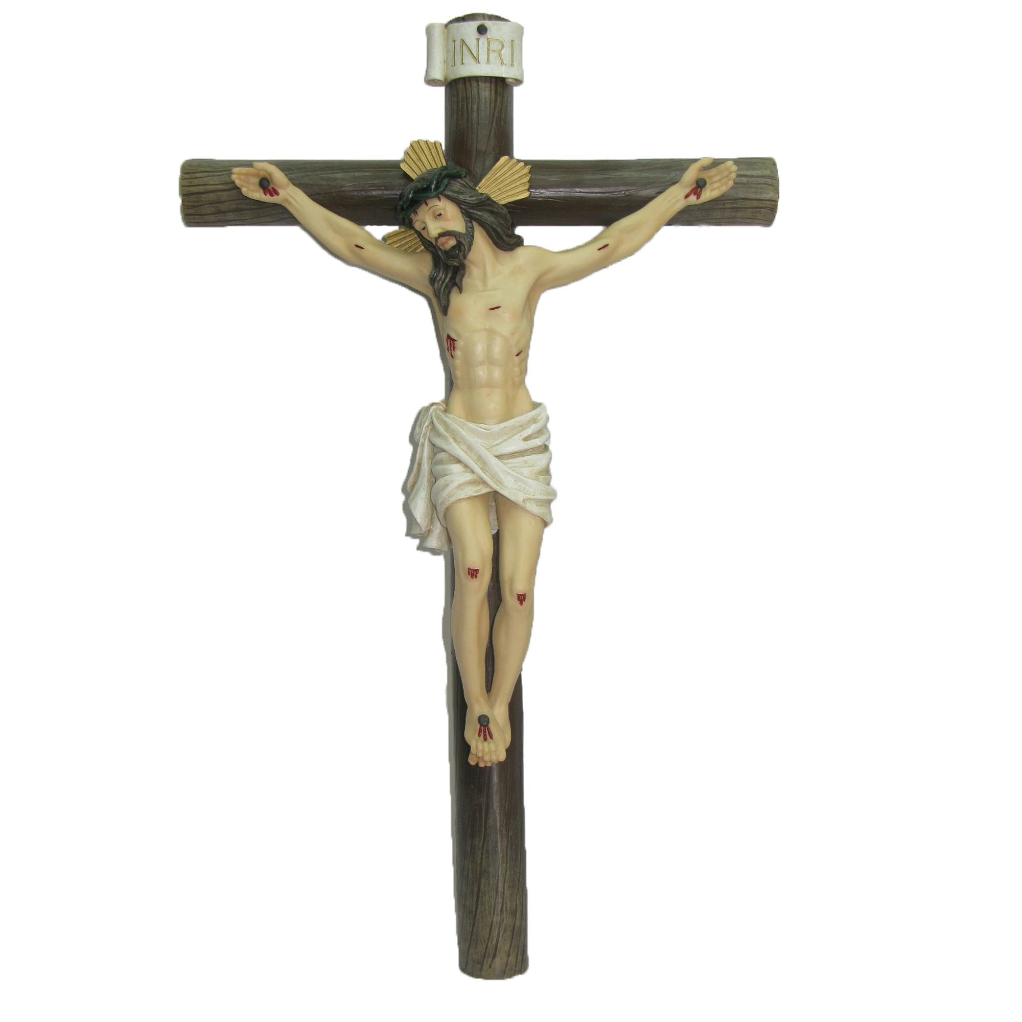 WALL PLATE CRUCIFIX 24 - 556-03153